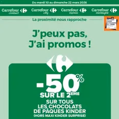 Carrefour contact catalogue J'peux pas - Prévisualisation du catalogue valable à partir du 10/03/2026