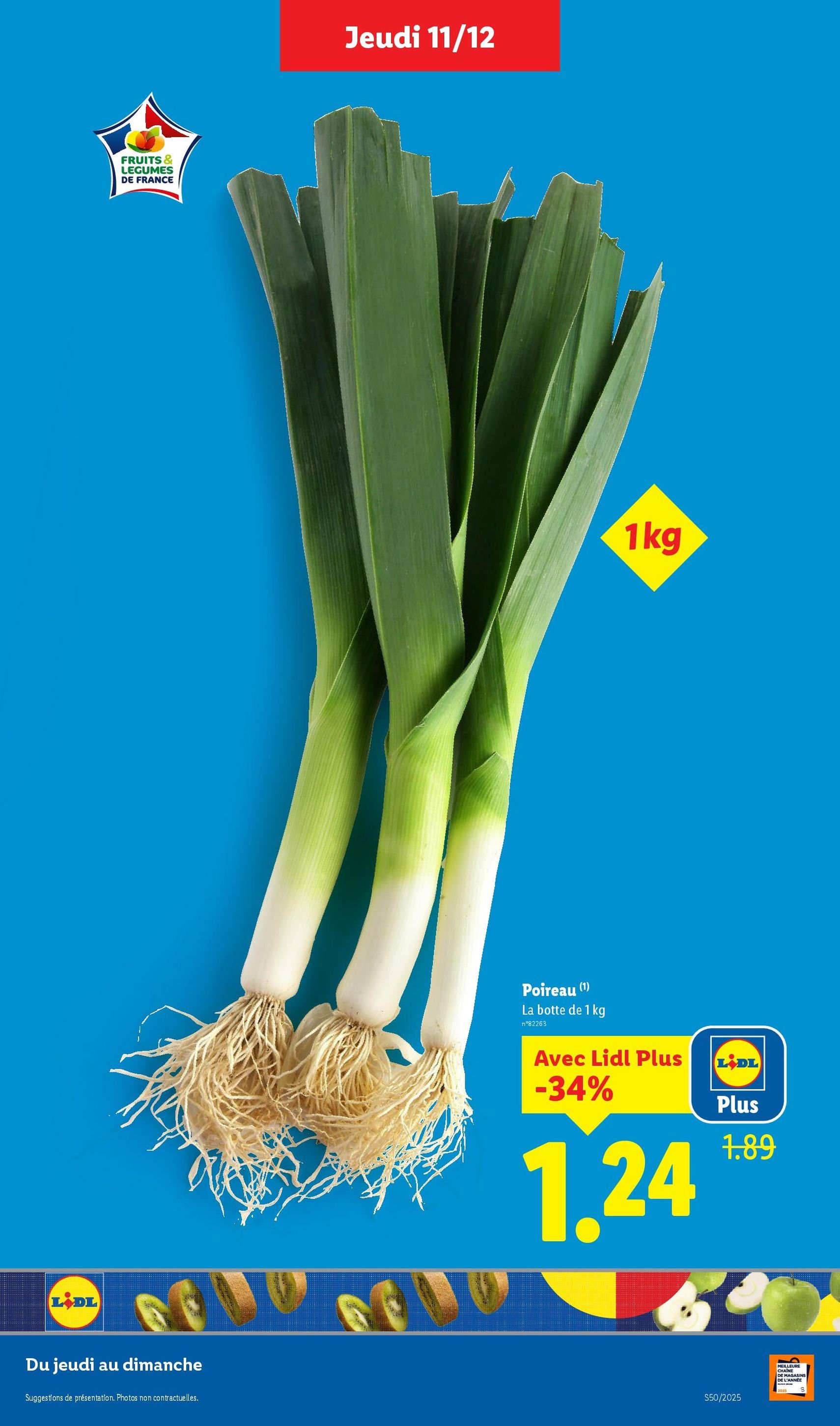 LIDL catalogue semaine 50 - brochure valable à partir du 11/12/2025, page 5 sur 88