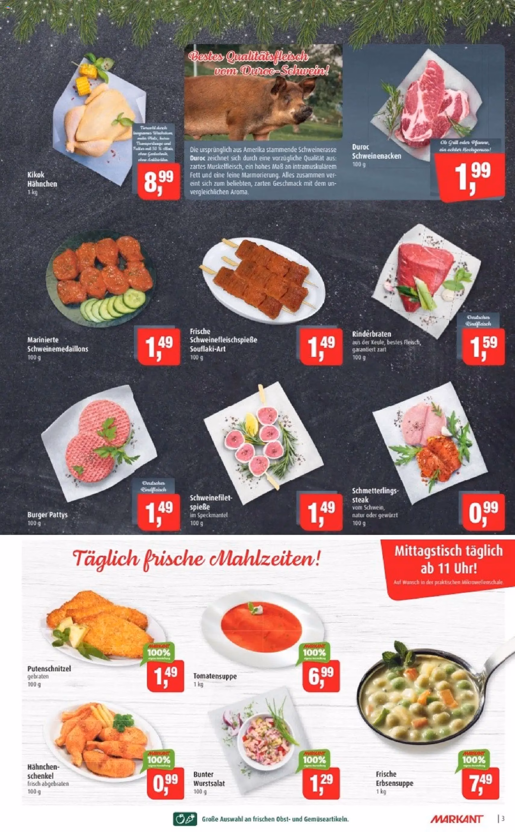 Markant Prospekt - Gültiger Prospekt ab 01.12.2025, Seite 3 von insgesamt 14