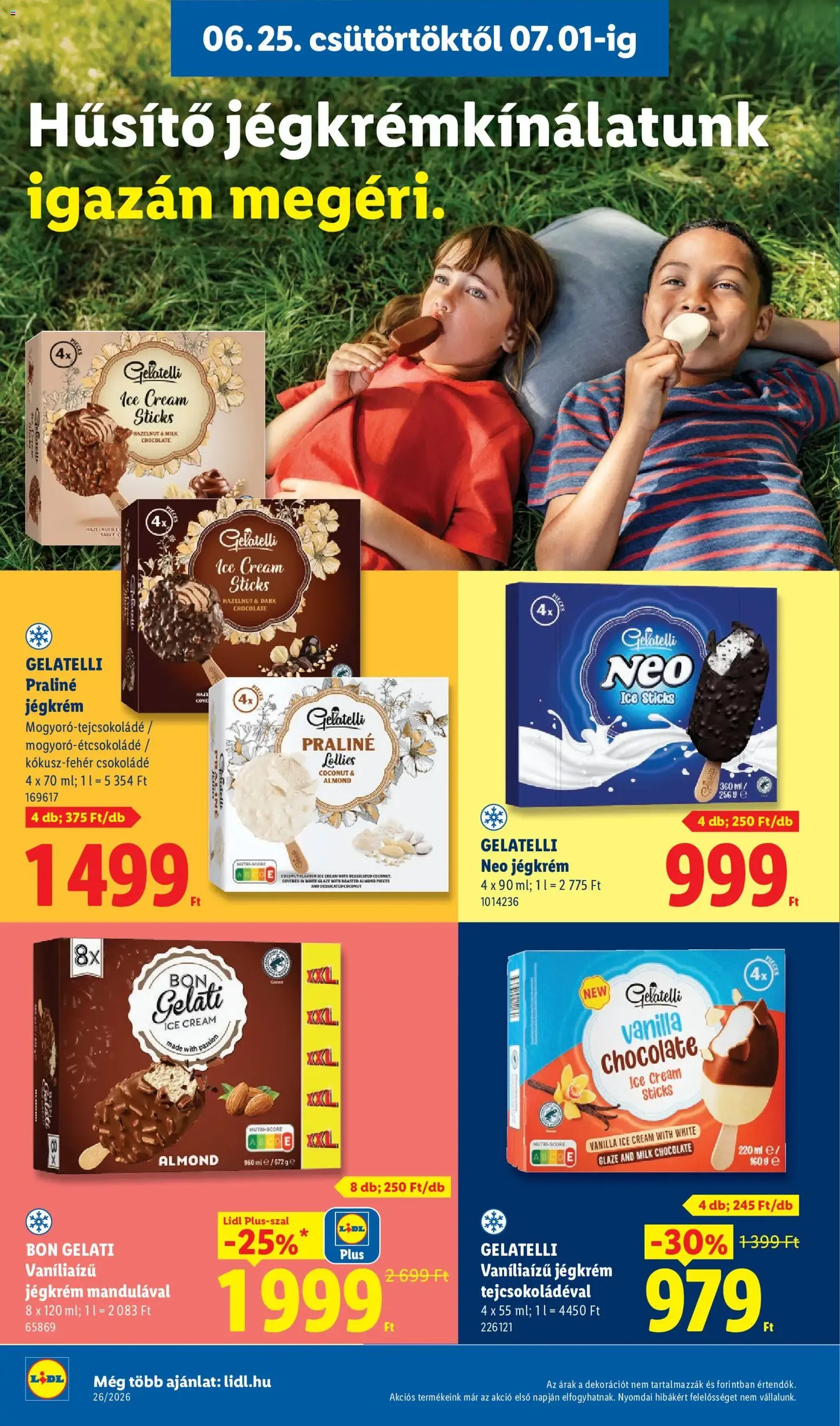 Lidl akciós újság - 2026.06.25. érvényes szórólap 20 oldal 74 oldalból