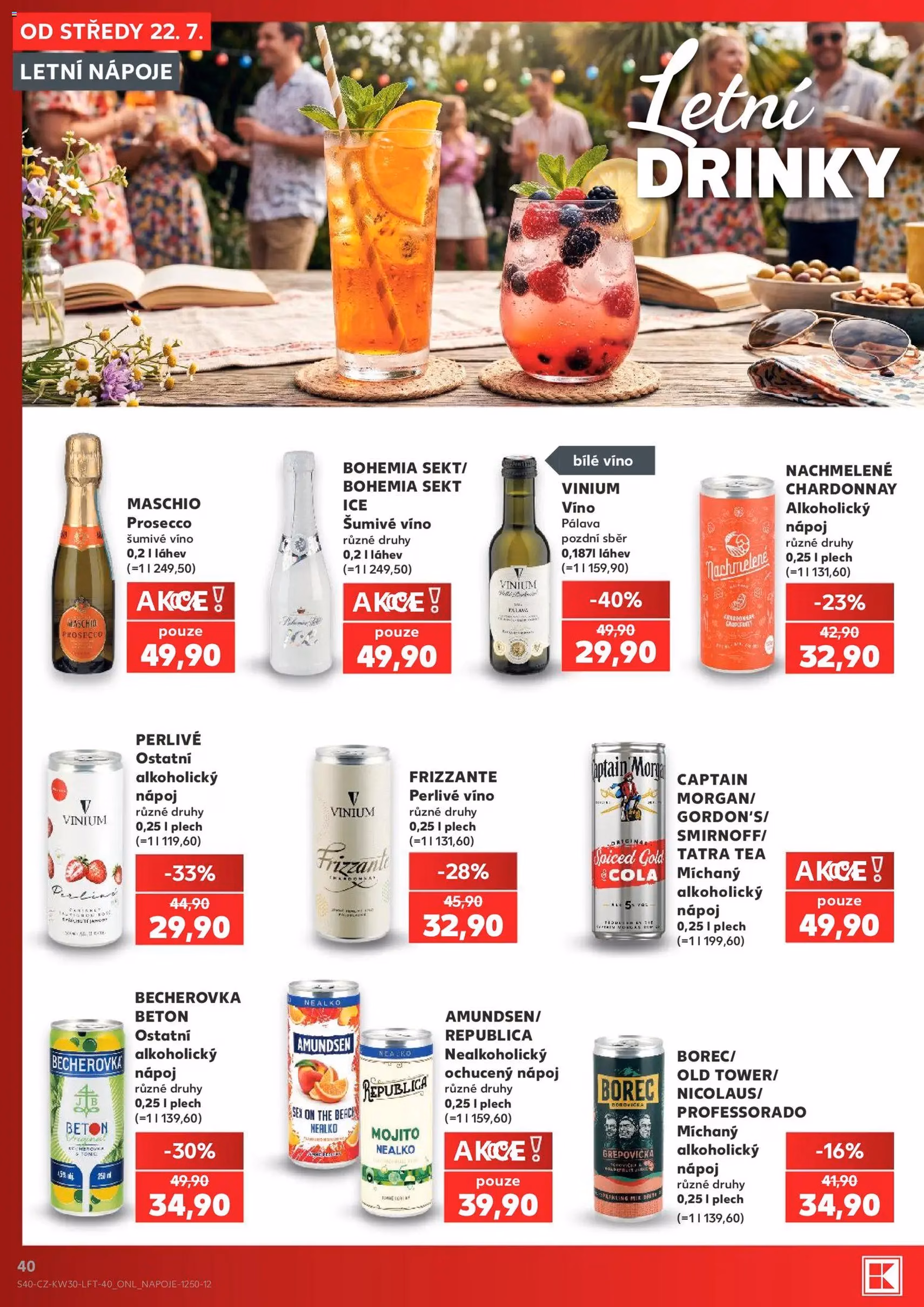 Kaufland leták - platný leták od 22.07.2026 strana 40 z 52
