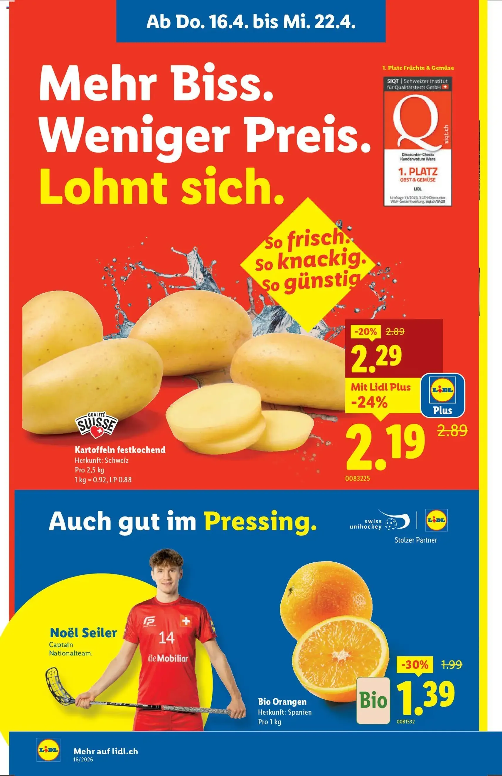 Lidl aktionen - Gültiger Prospekt ab 16.04.2026, Seite 4 von insgesamt 32
