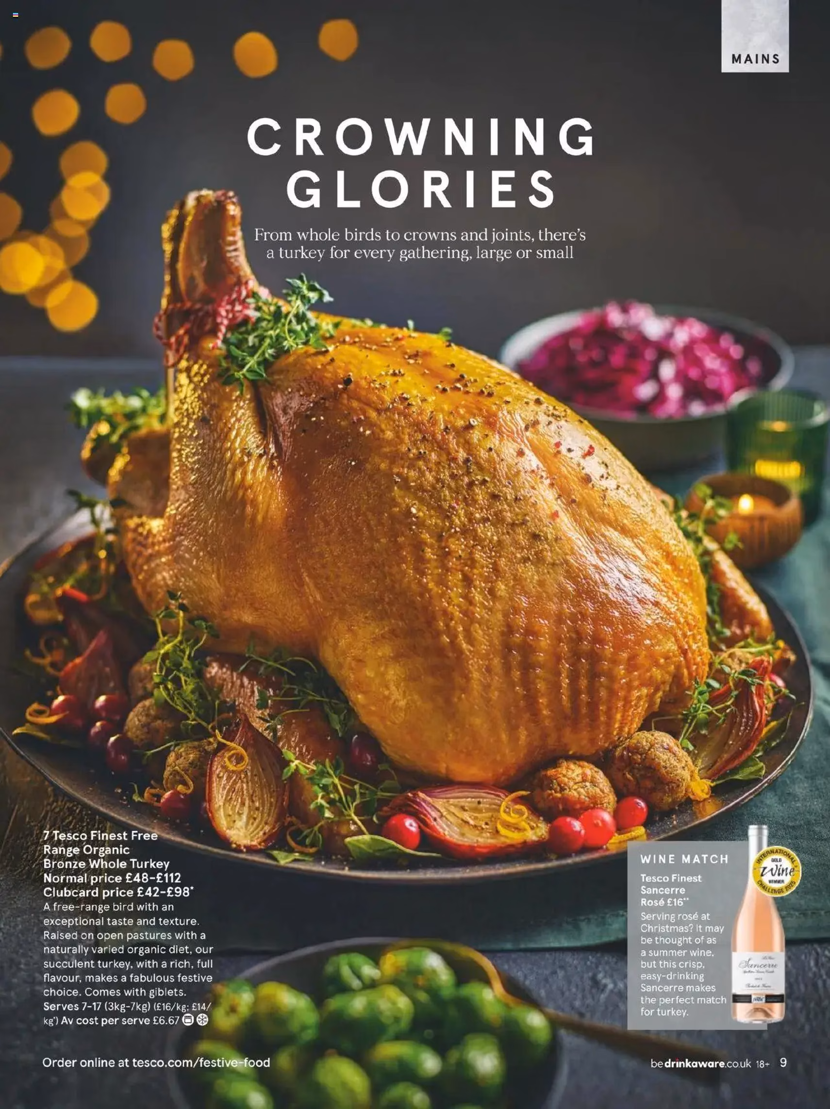 Tesco - Festive Food to Order brochure 2025 - valid flyer from 01/10/2025, page 9 of 56