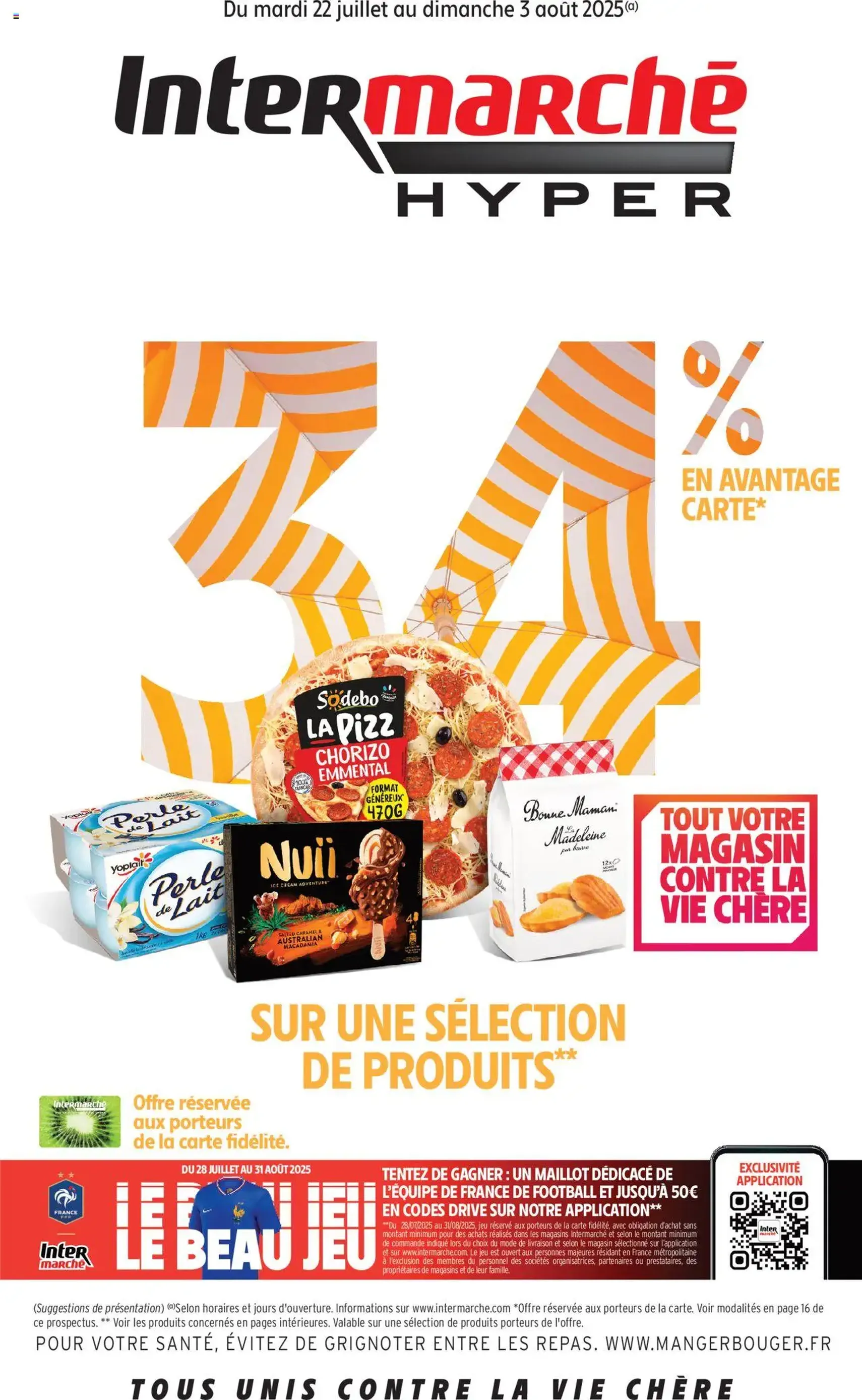 Intermarché catalogue semaine 29 - brochure valable à partir du 22/07/2025, page 1 sur 32