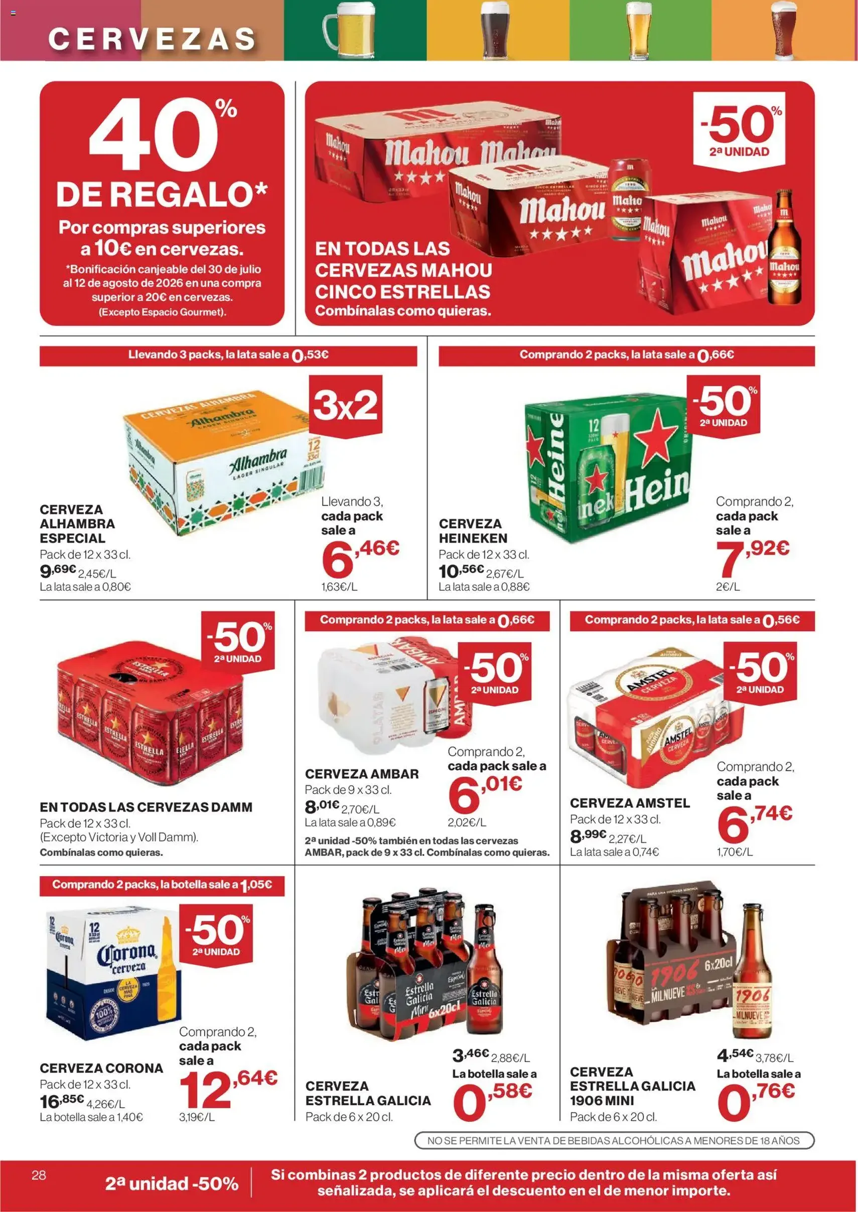 Hipercor catálogo - folleto válido desde 16/07/2026 página 28 de 56