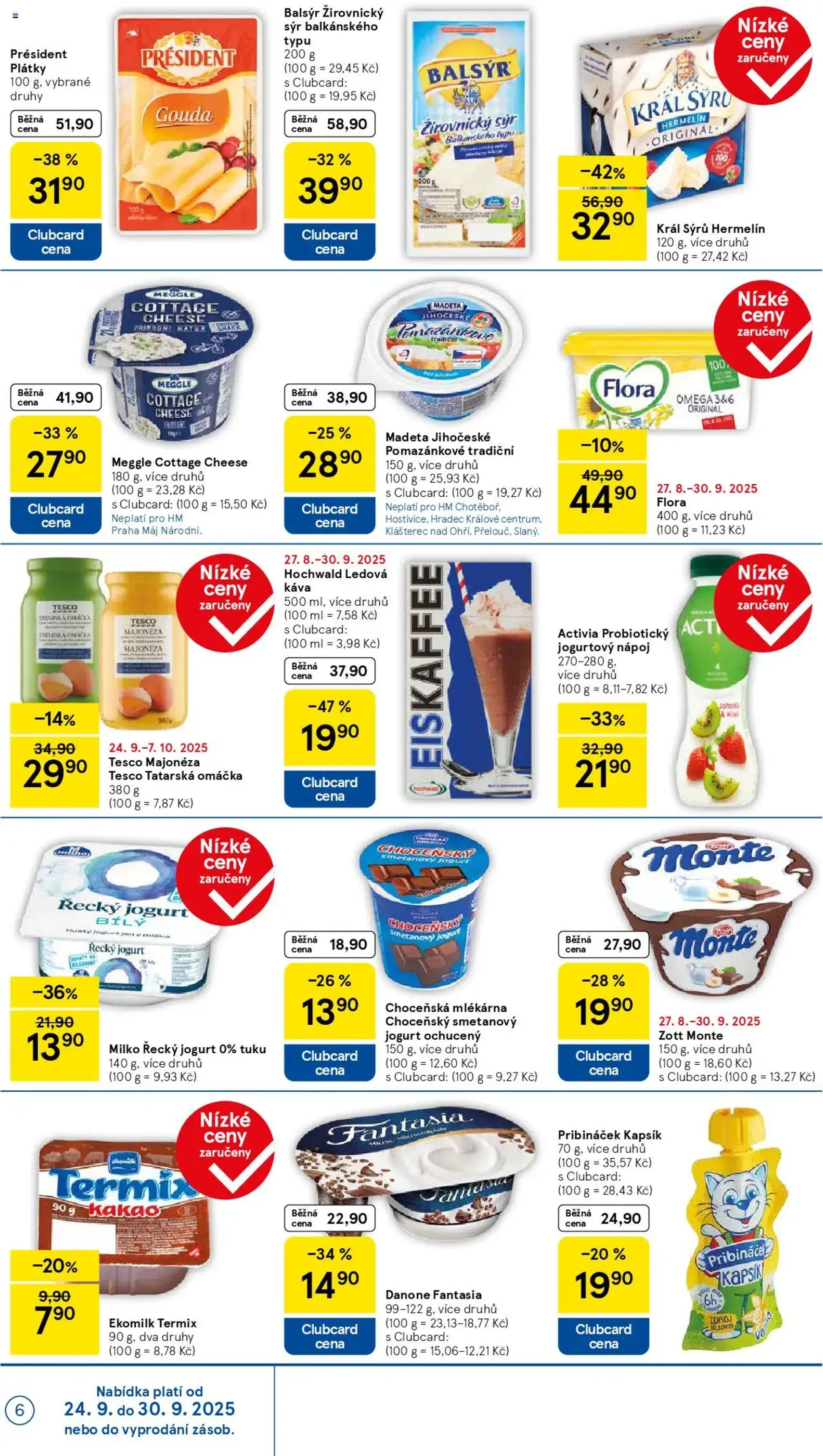 Tesco leták - Hypermarket - platný leták od 24.09.2025 strana 6 z 28