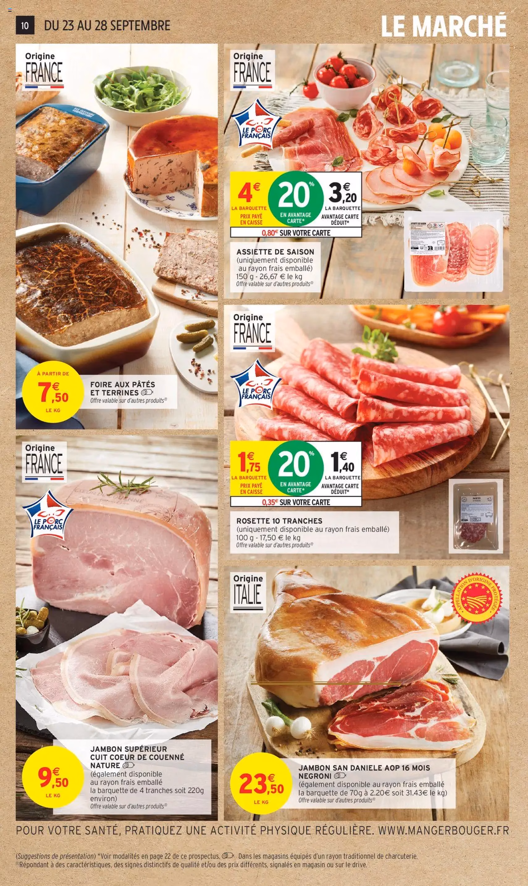 Intermarché catalogue semaine 39 - brochure valable à partir du 23/09/2025, page 10 sur 52