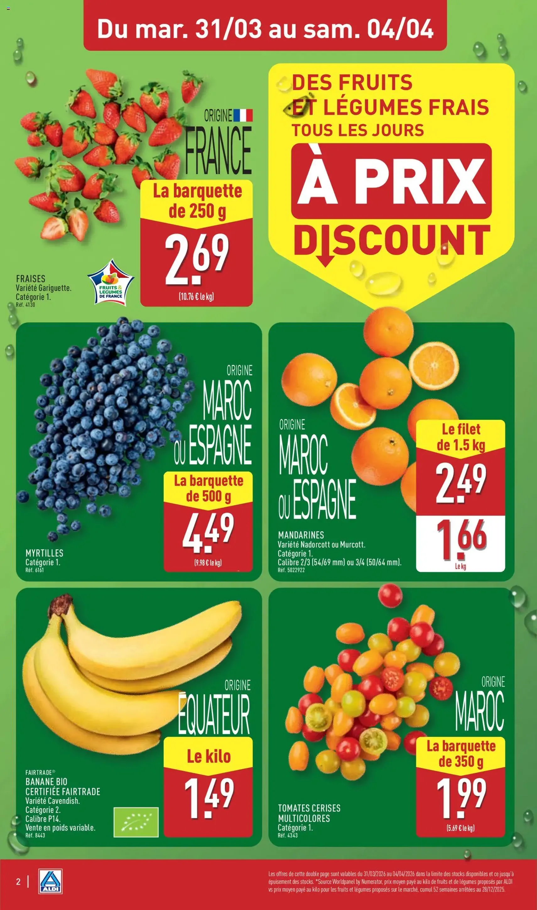 Aldi - Catalogue de la semaine 14 - brochure valable à partir du 31/03/2026, page 6 sur 54