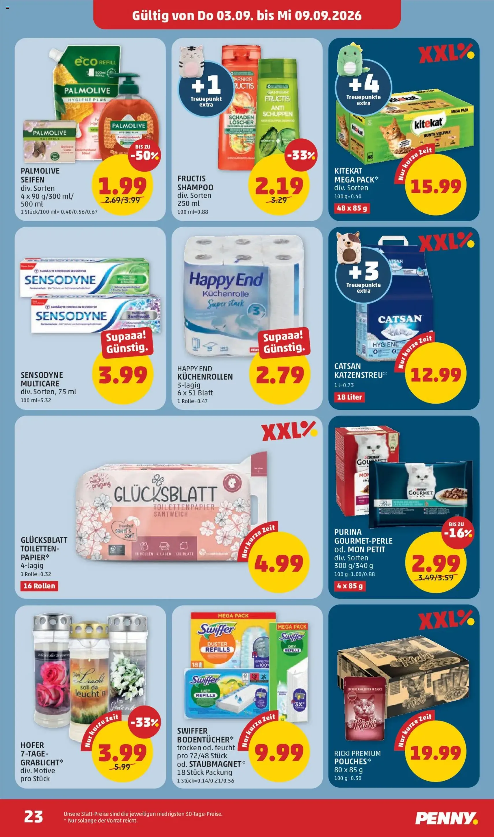 Penny Markt Flugblatt - Gültiger Prospekt ab 03.09.2026, Seite 23 von insgesamt 32