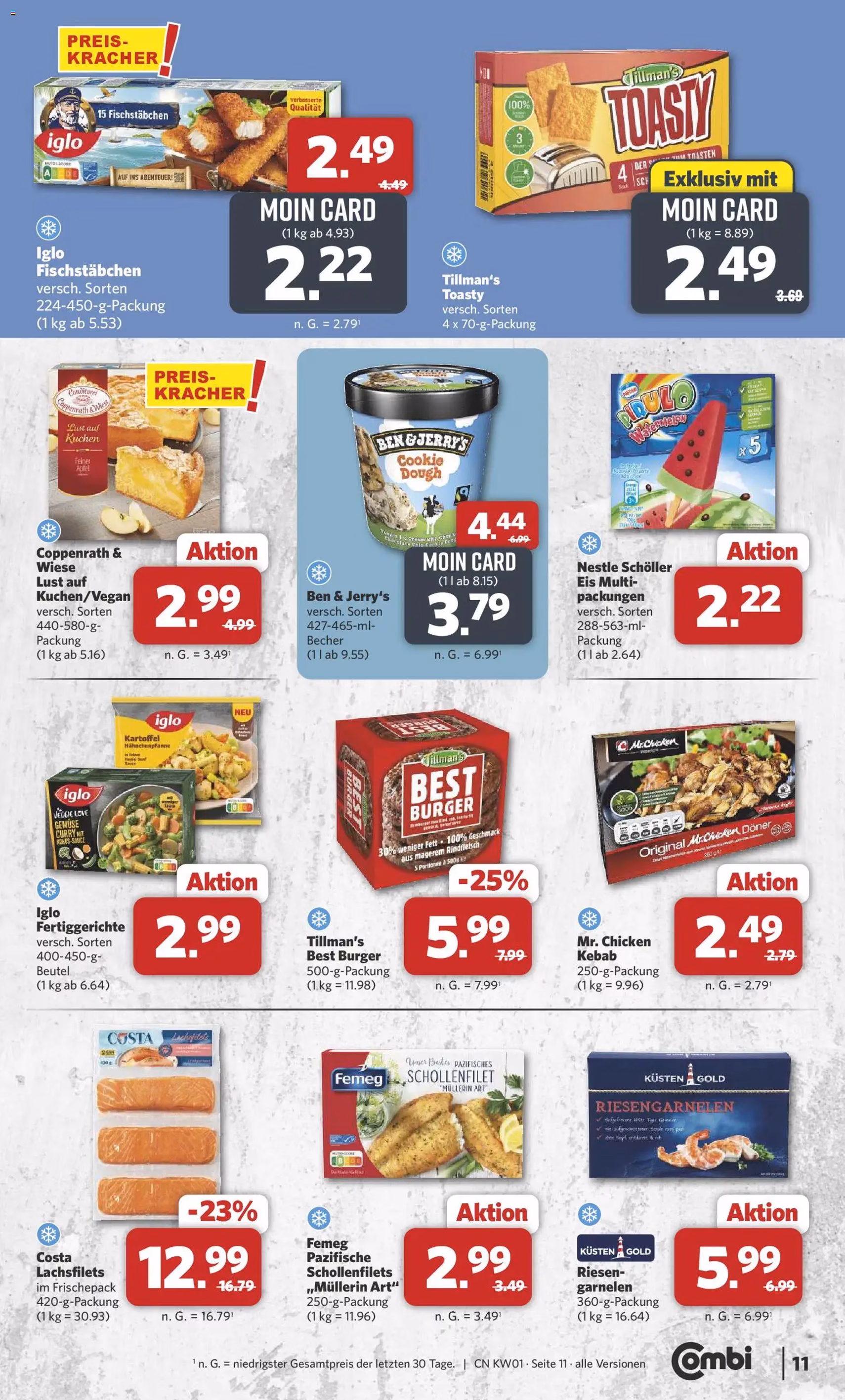 Combi Prospekt - Gültiger Prospekt ab 29.12.2025, Seite 11 von insgesamt 38