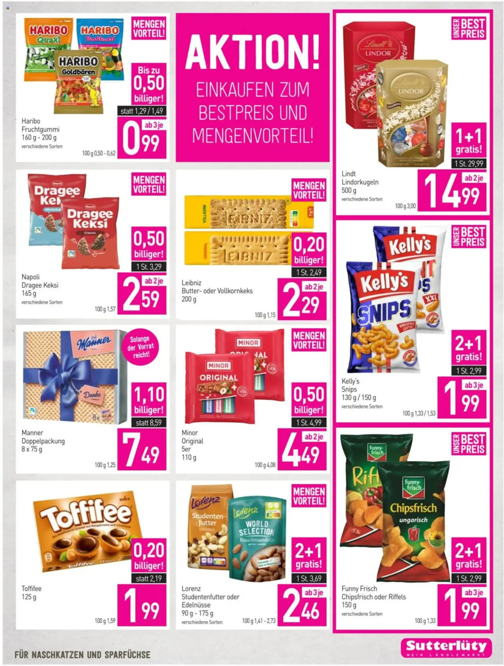 Sutterlüty Flugblatt - Gültiger Prospekt ab 05.11.2025, Seite 17 von insgesamt 24