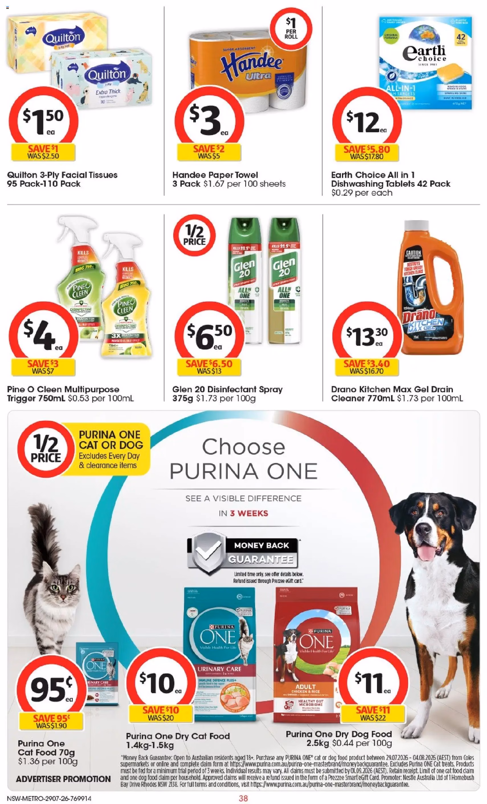Coles catalogue - valid flyer from 29/07/2026, page 38 of 46