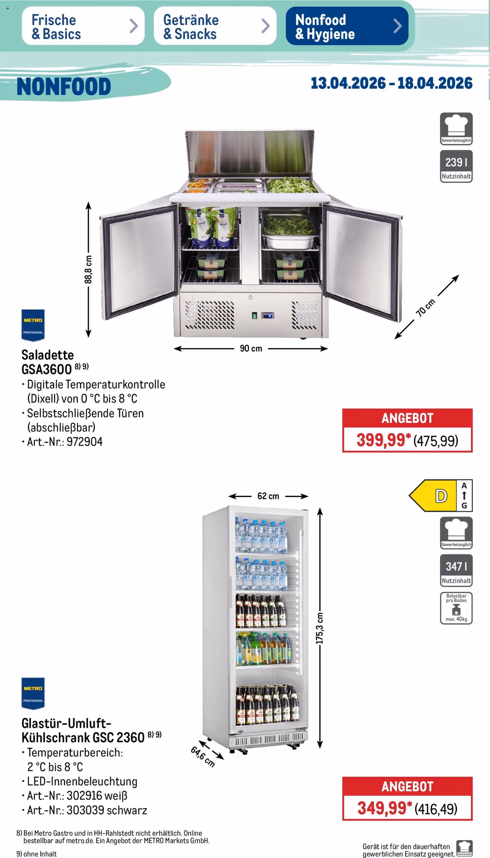 Metro Prospekt - Gültiger Prospekt ab 13.04.2026, Seite 46 von insgesamt 52