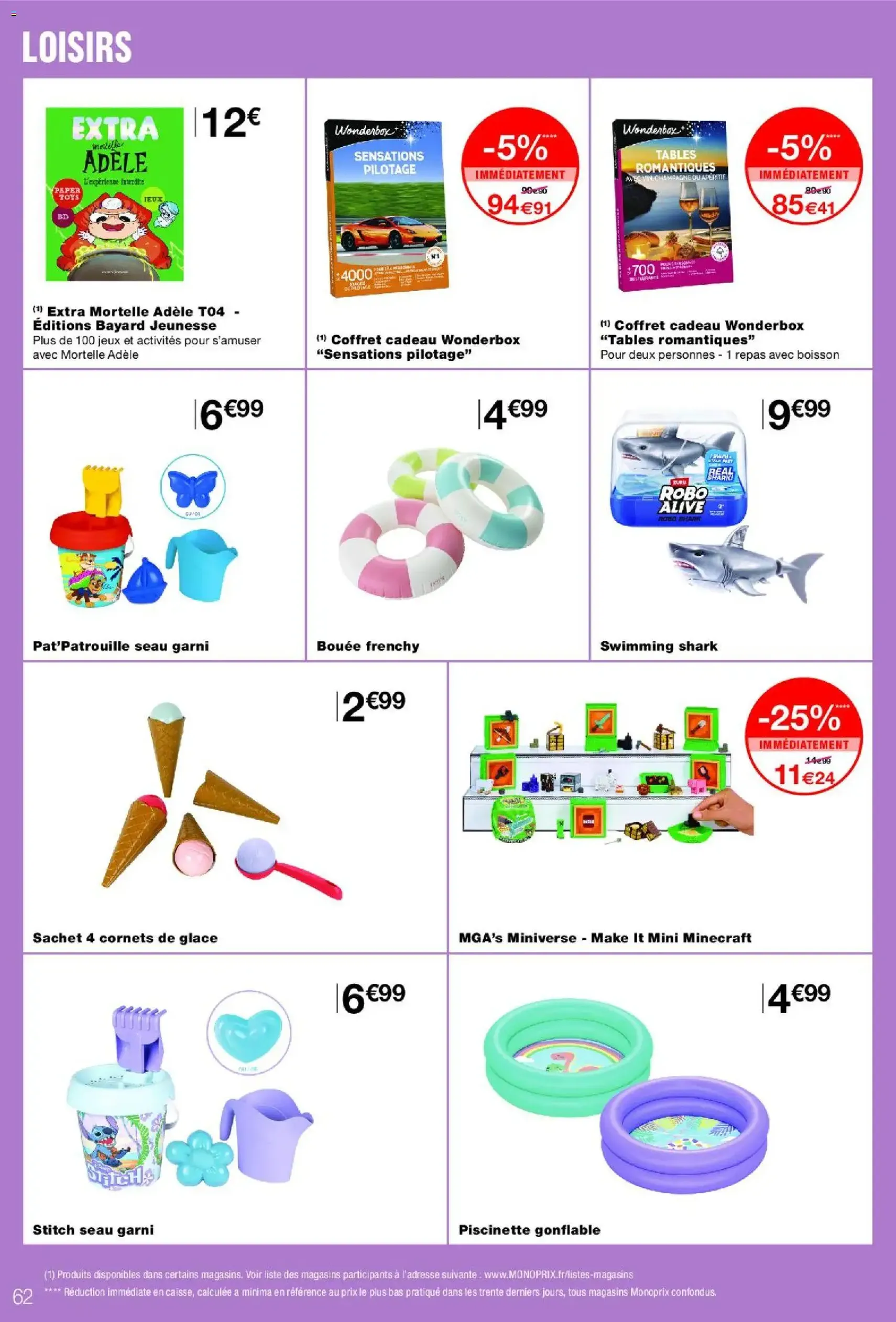 Monoprix catalogue - brochure valable à partir du 16/06/2026, page 62 sur 65