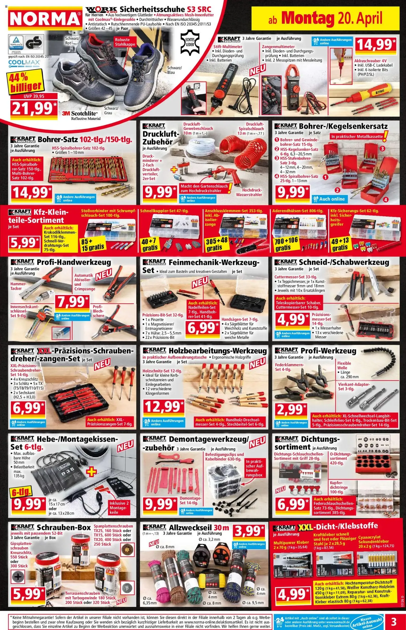 Norma Prospekt - Gültiger Prospekt ab 20.04.2026, Seite 3 von insgesamt 21