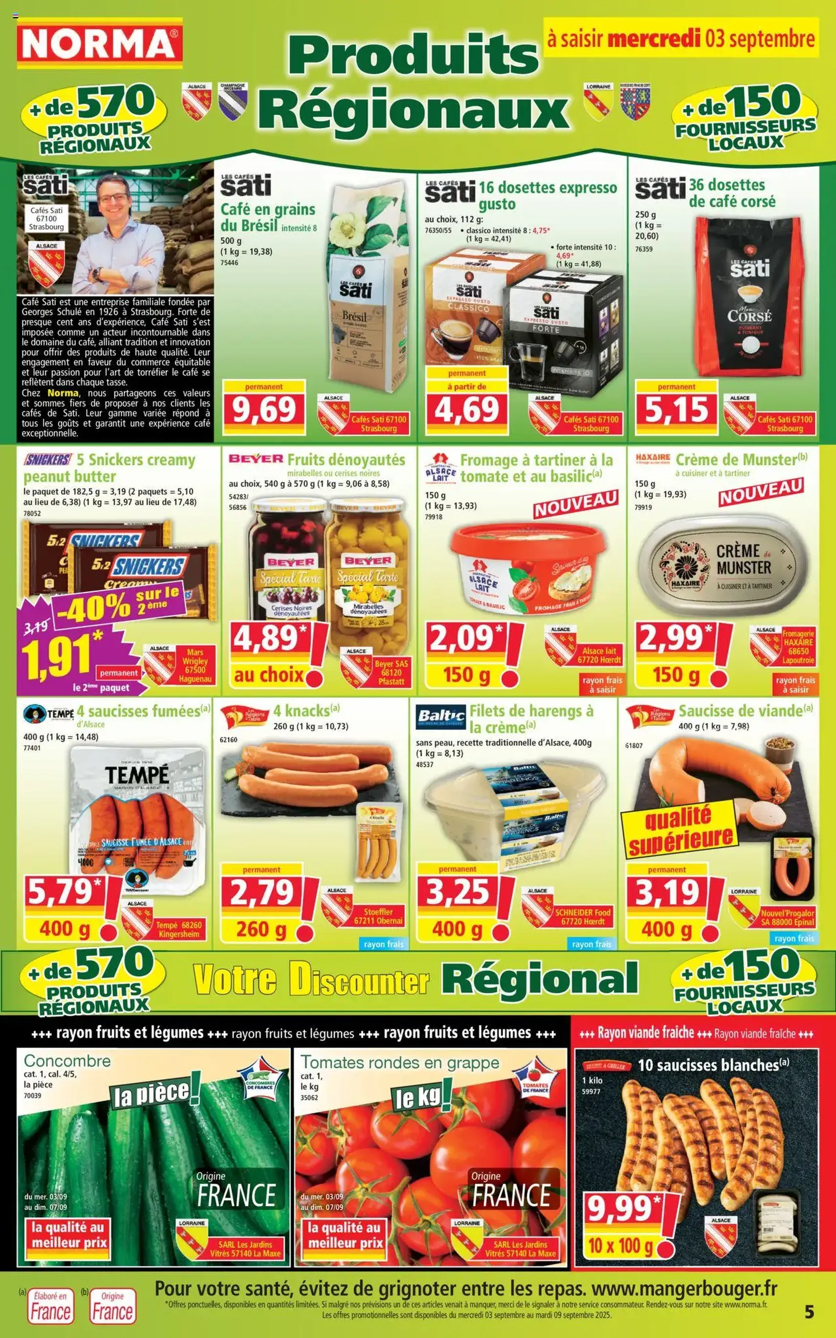 Norma catalogue - brochure valable à partir du 03/09/2025, page 5 sur 14 Norma catalogue - brochure valable à partir du 03/09/2025, page 5 sur 14