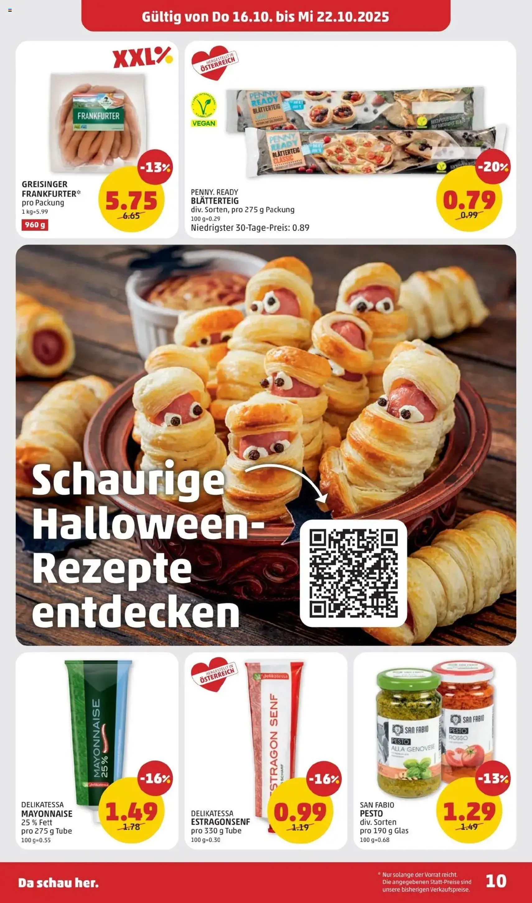 Penny Markt Flugblatt - Gültiger Prospekt ab 16.10.2025, Seite 10 von insgesamt 32
