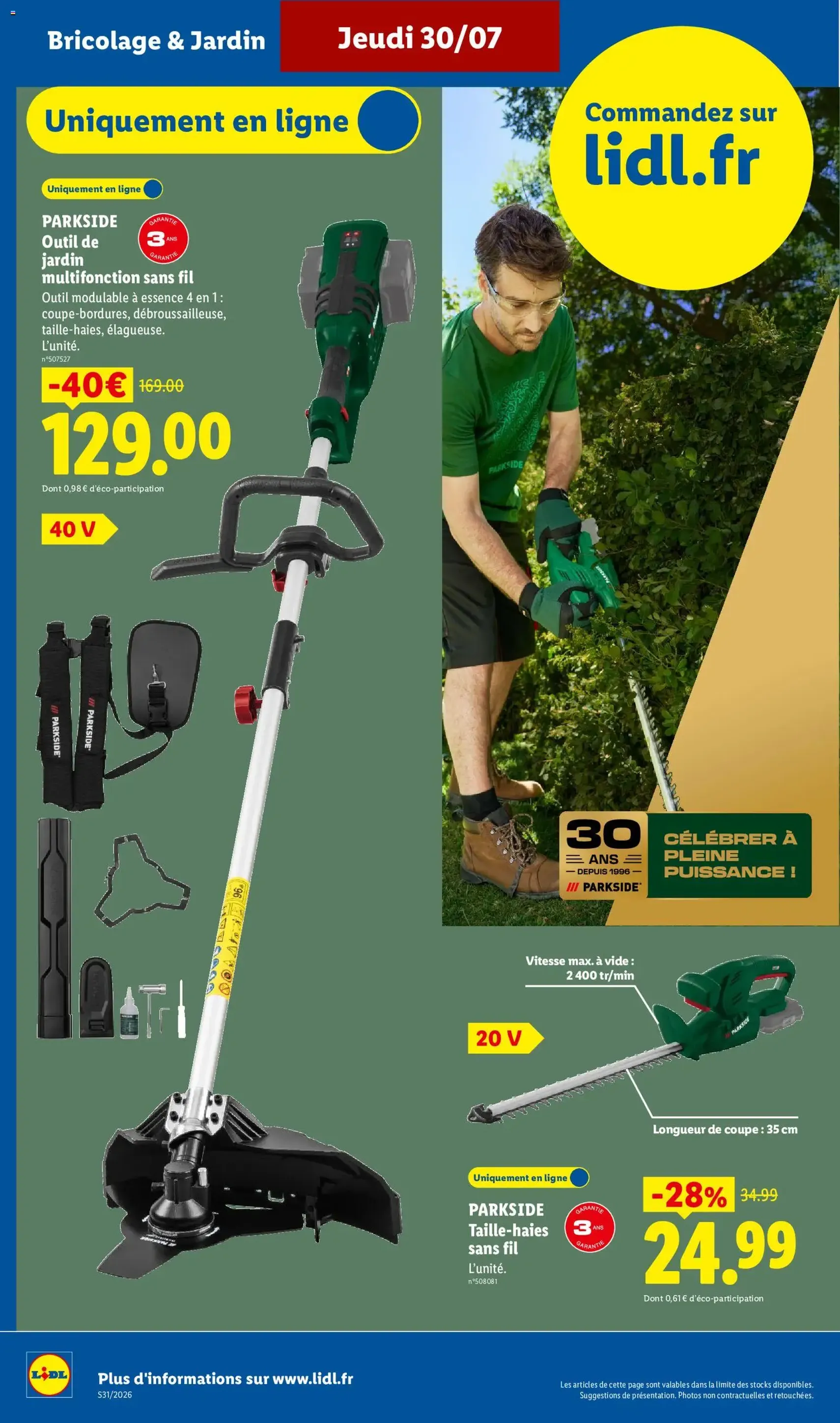 LIDL catalogue - brochure valable à partir du 30/07/2026, page 6 sur 59
