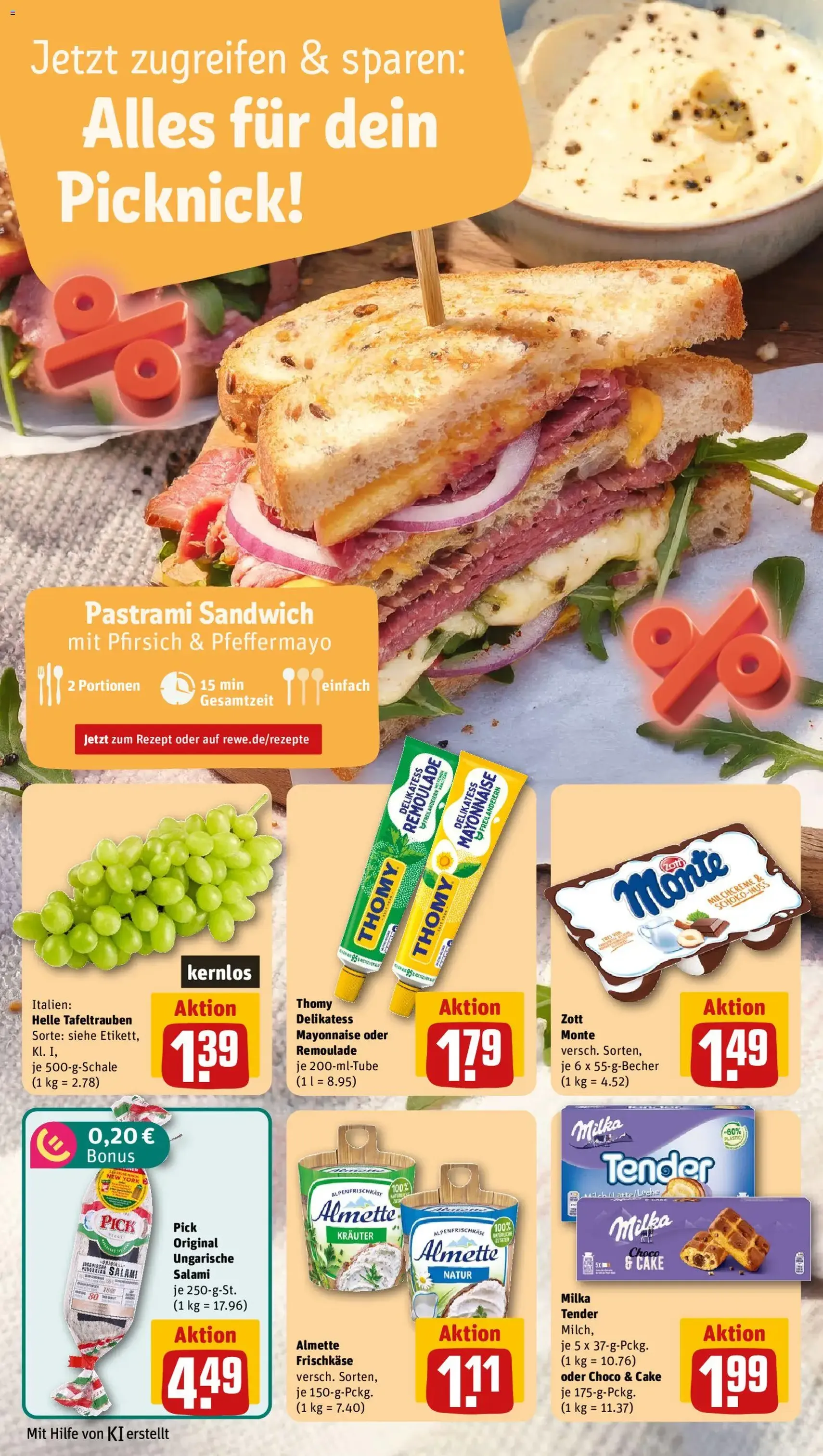 Rewe Prospekt - Gültiger Prospekt ab 10.08.2026, Seite 8 von insgesamt 16