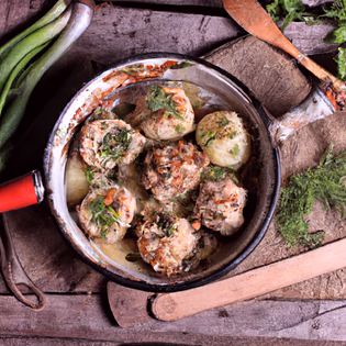 Previsualización de la receta Receta de albóndigas a la jardinera con patatas, preparadas con la Thermomix