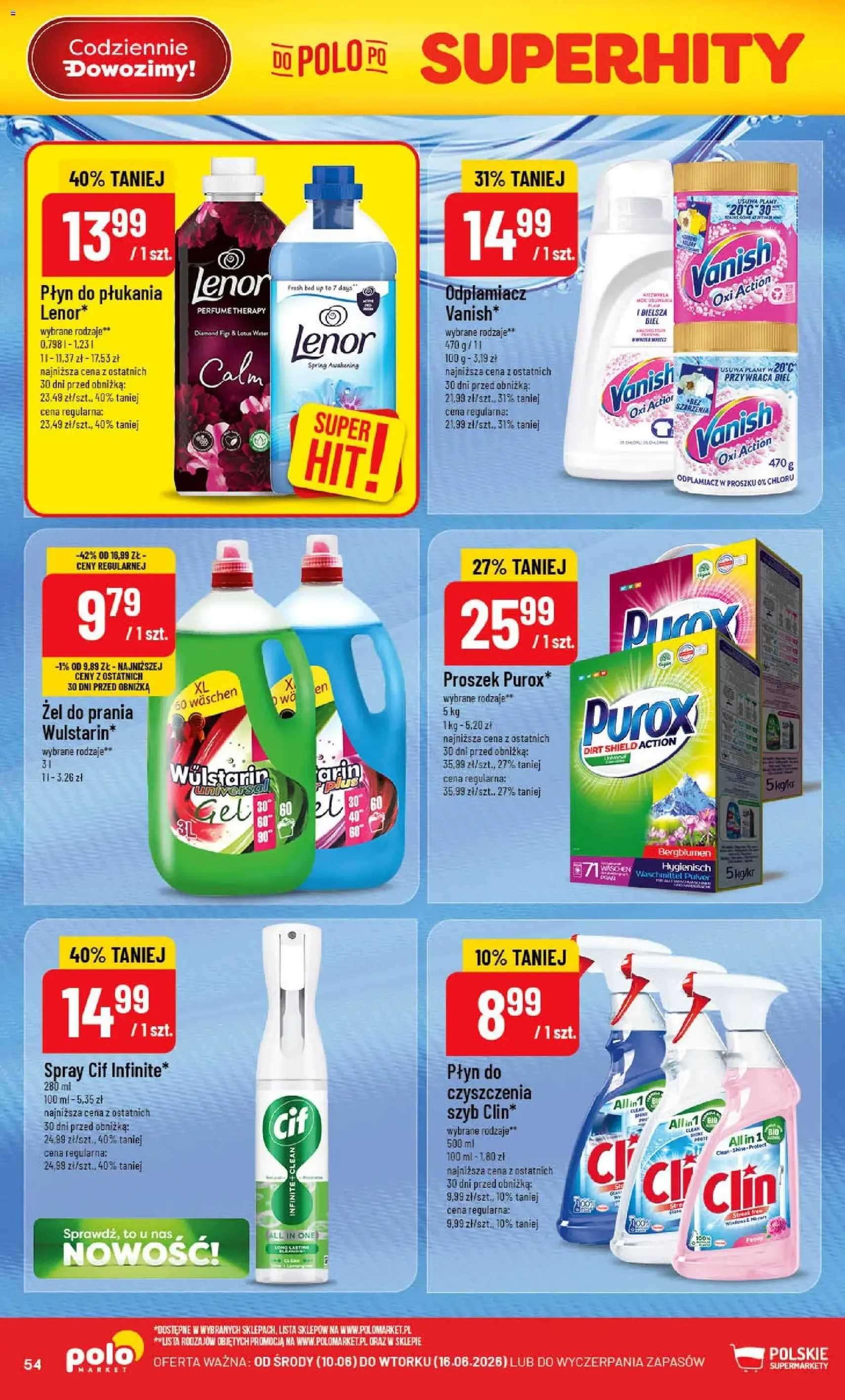 POLOmarket gazetka - ważny gazetka od 10.06.2026 strona 54 z 68