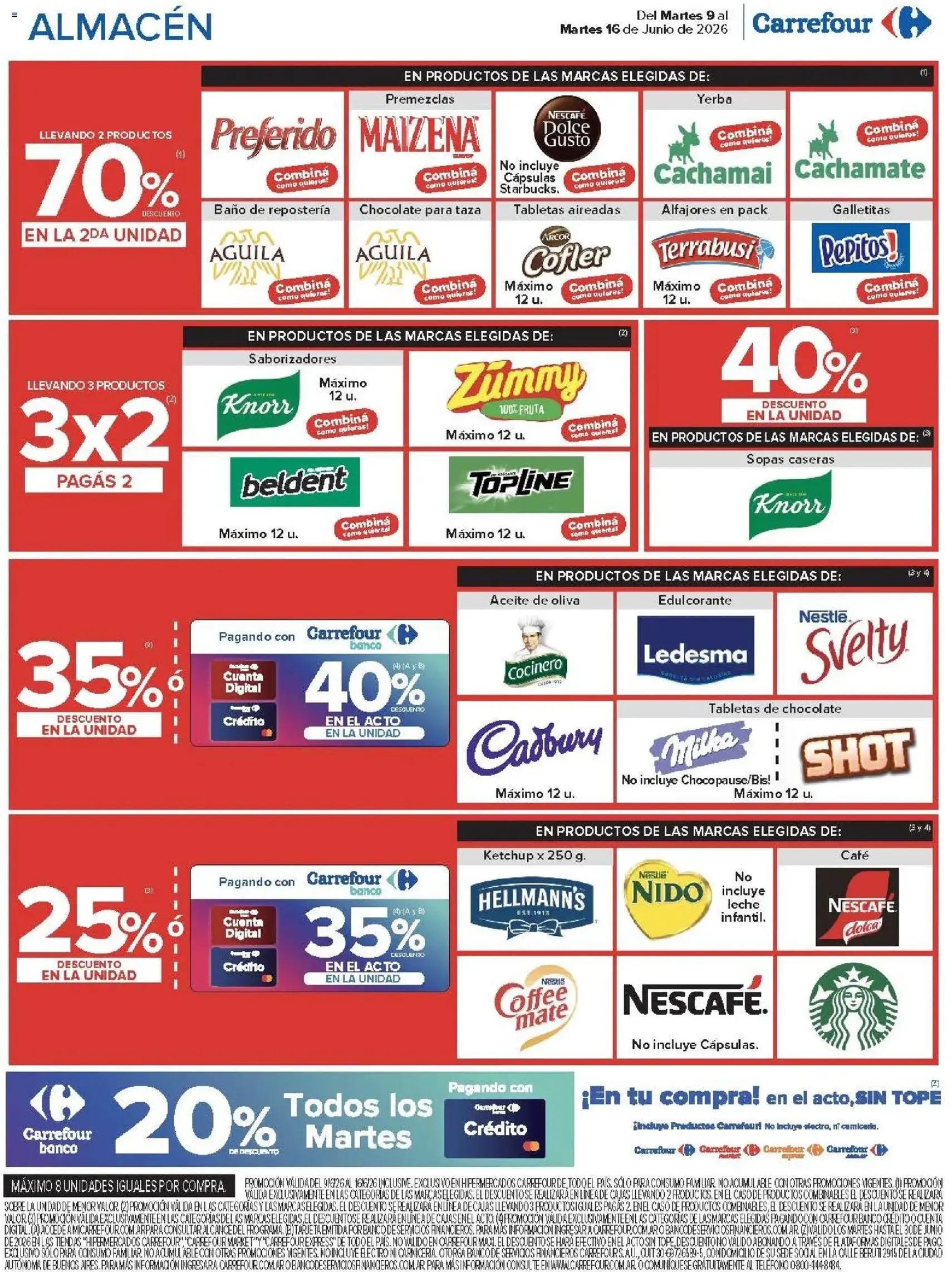 Carrefour ofertas - folleto válido desde 09/06/2026 página 12 de 68