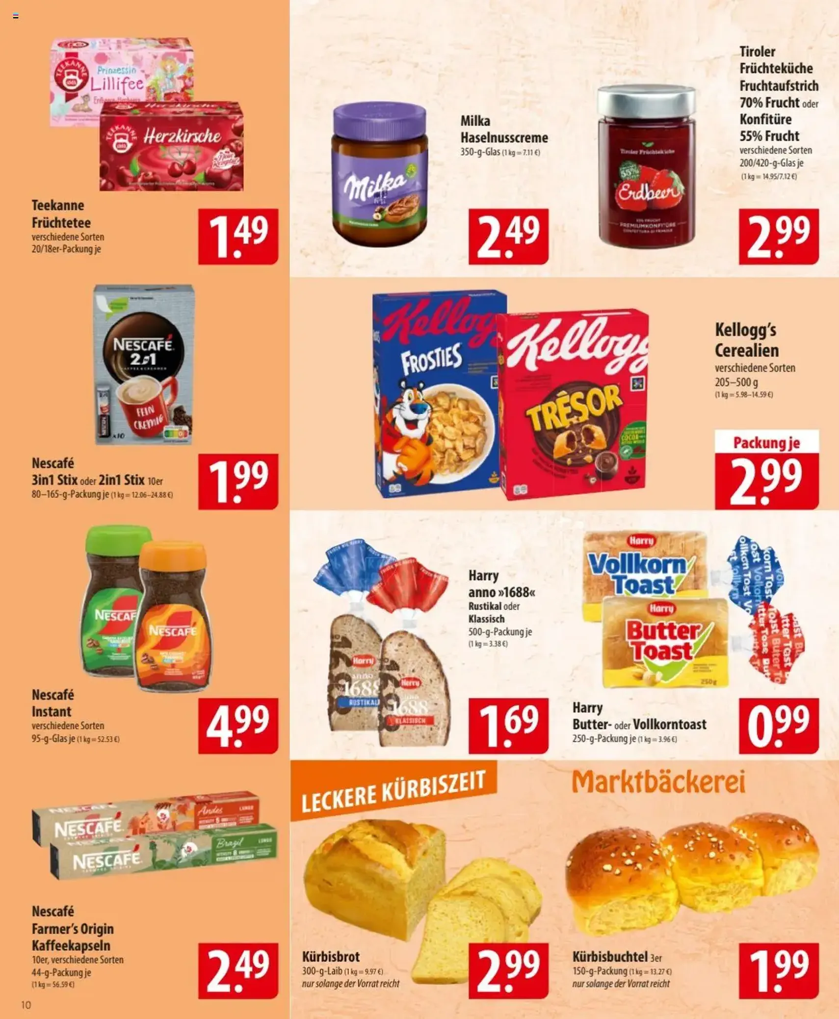 Famila Prospekt - Gültiger Prospekt ab 08.09.2025, Seite 10 von insgesamt 24 Famila Prospekt - Gültiger Prospekt ab 08.09.2025, Seite 10 von insgesamt 24