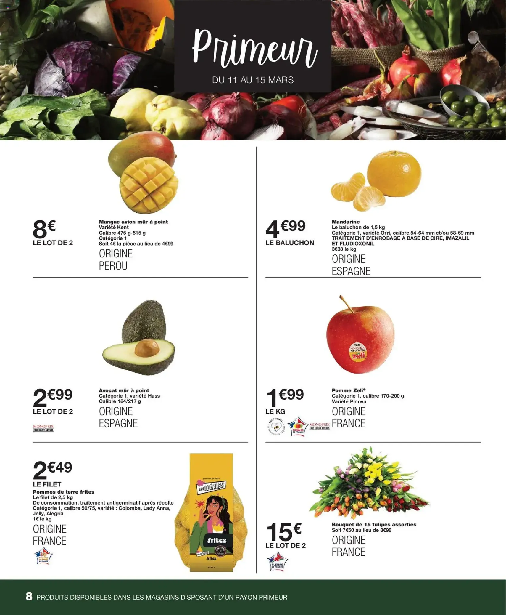 Monoprix catalogue - brochure valable à partir du 03/03/2026, page 8 sur 68