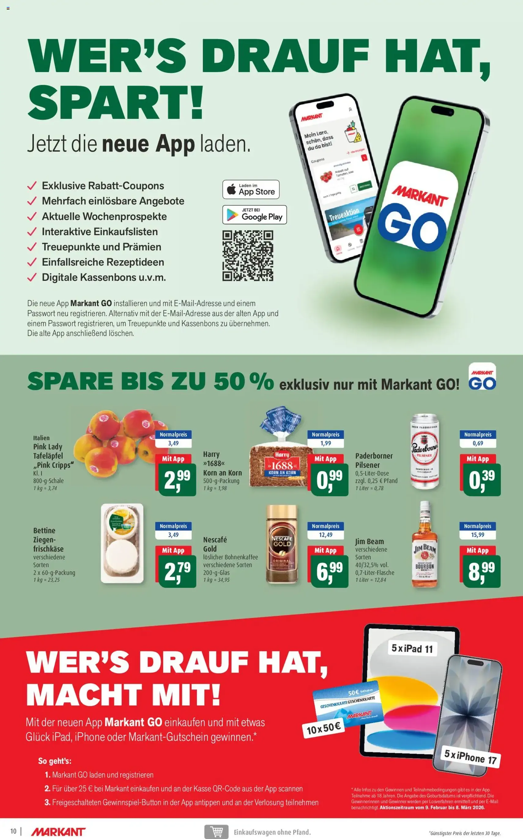 Markant Prospekt - Gültiger Prospekt ab 23.02.2026, Seite 10 von insgesamt 14