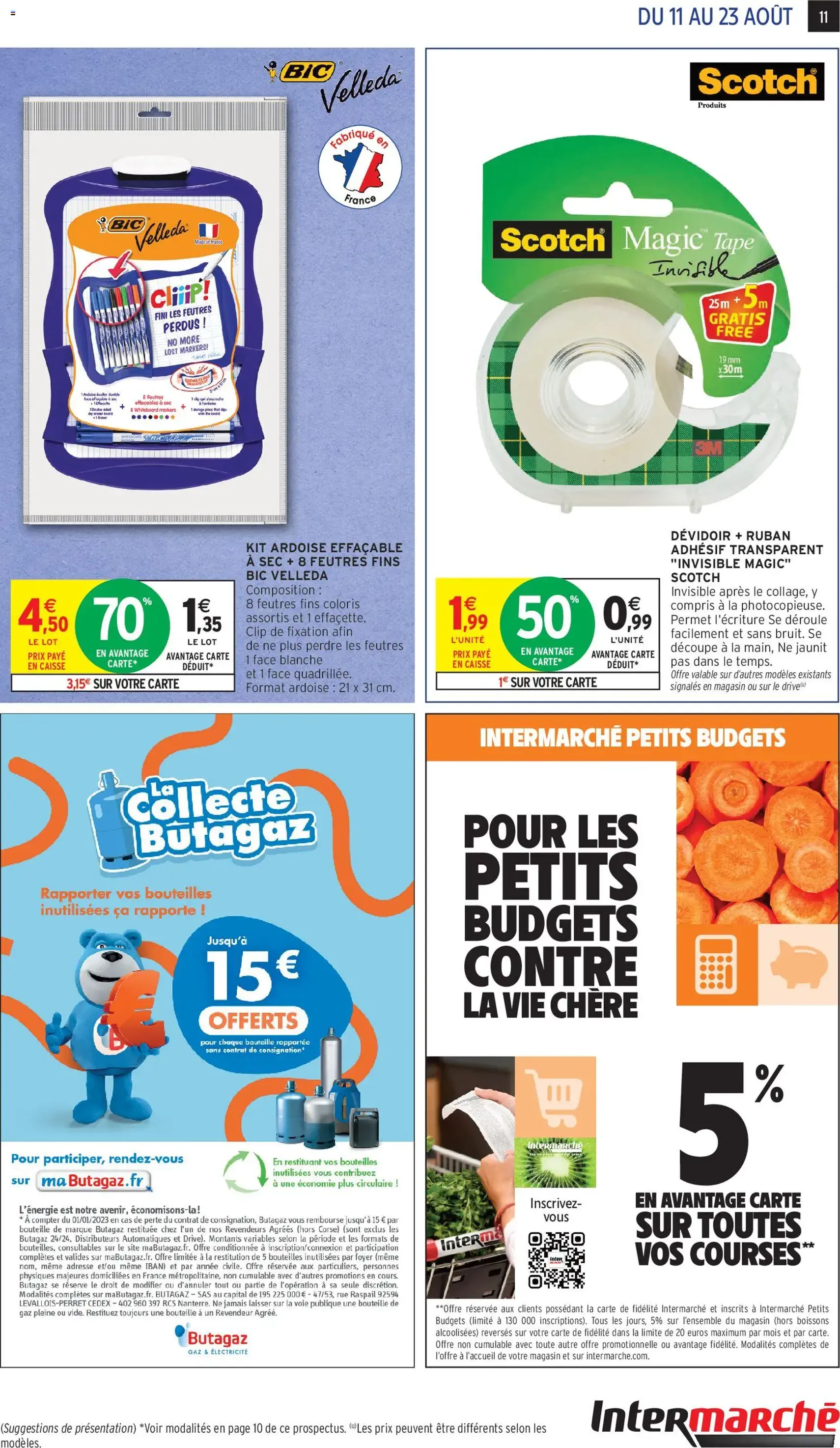 Intermarché catalogue - brochure valable à partir du 11/08/2026, page 11 sur 12
