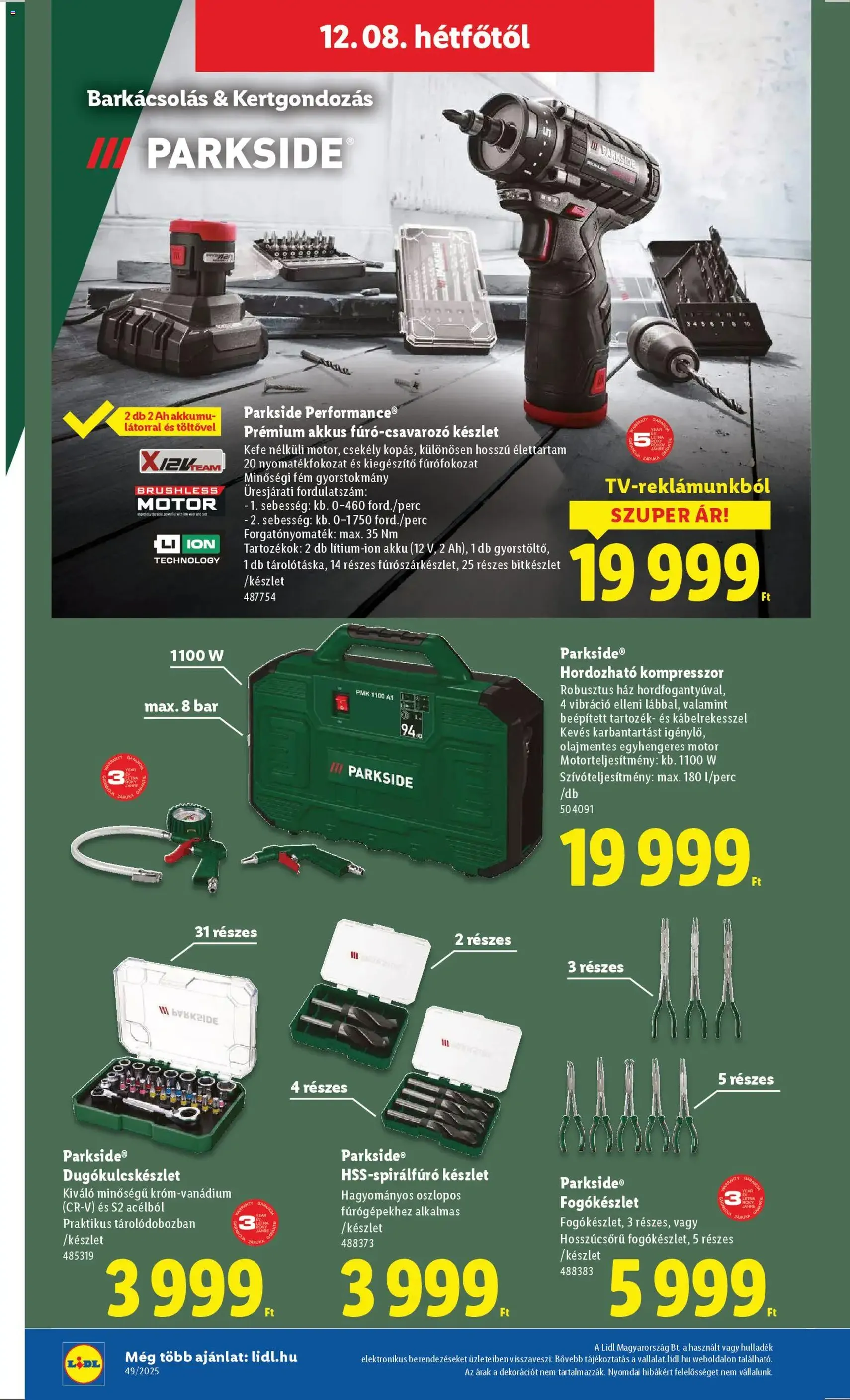 Lidl Akciós újság - 2025.12.04. érvényes szórólap 42 oldal 62 oldalból