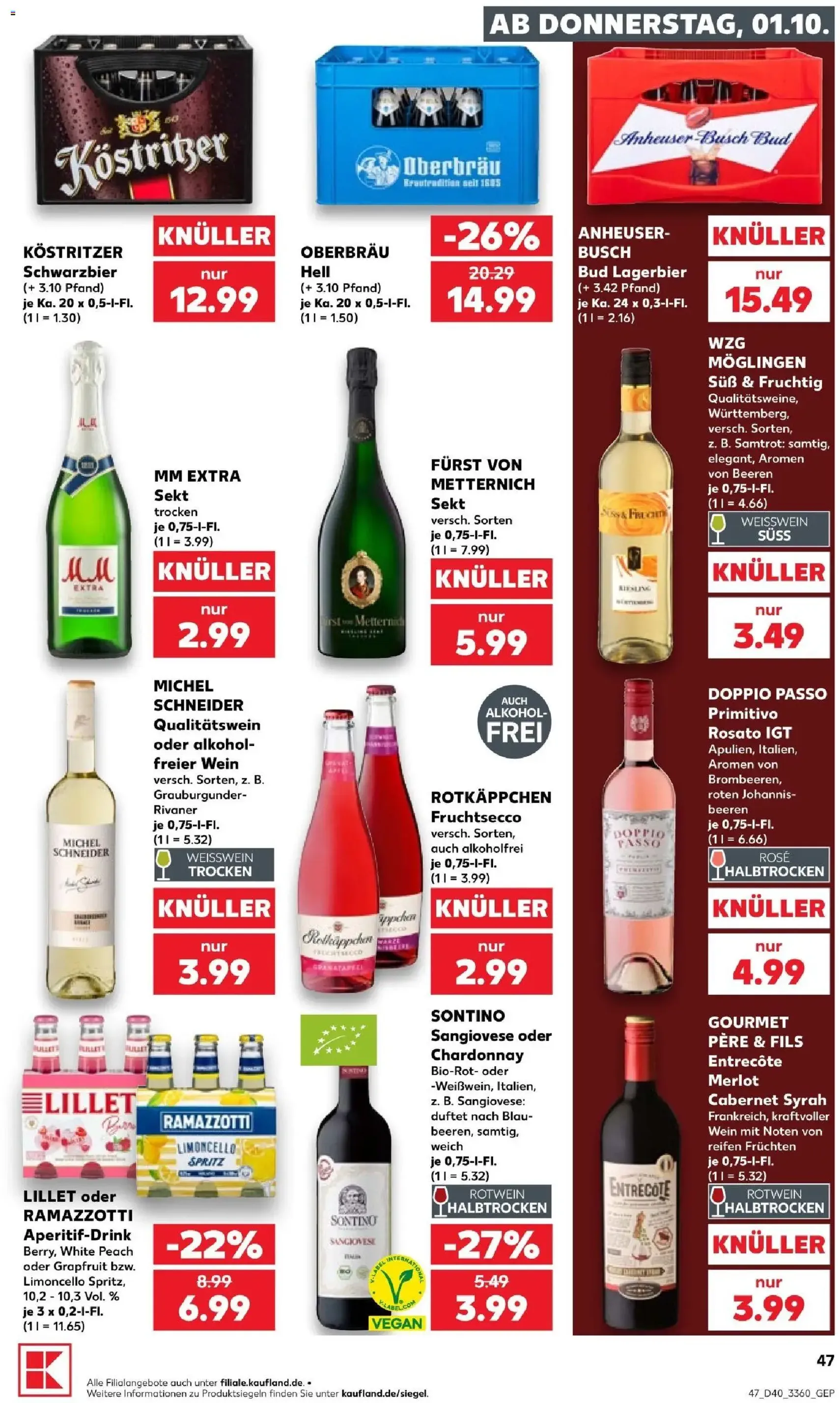 Kaufland Prospekt - Gültiger Prospekt ab 01.10.2026, Seite 51 von insgesamt 70