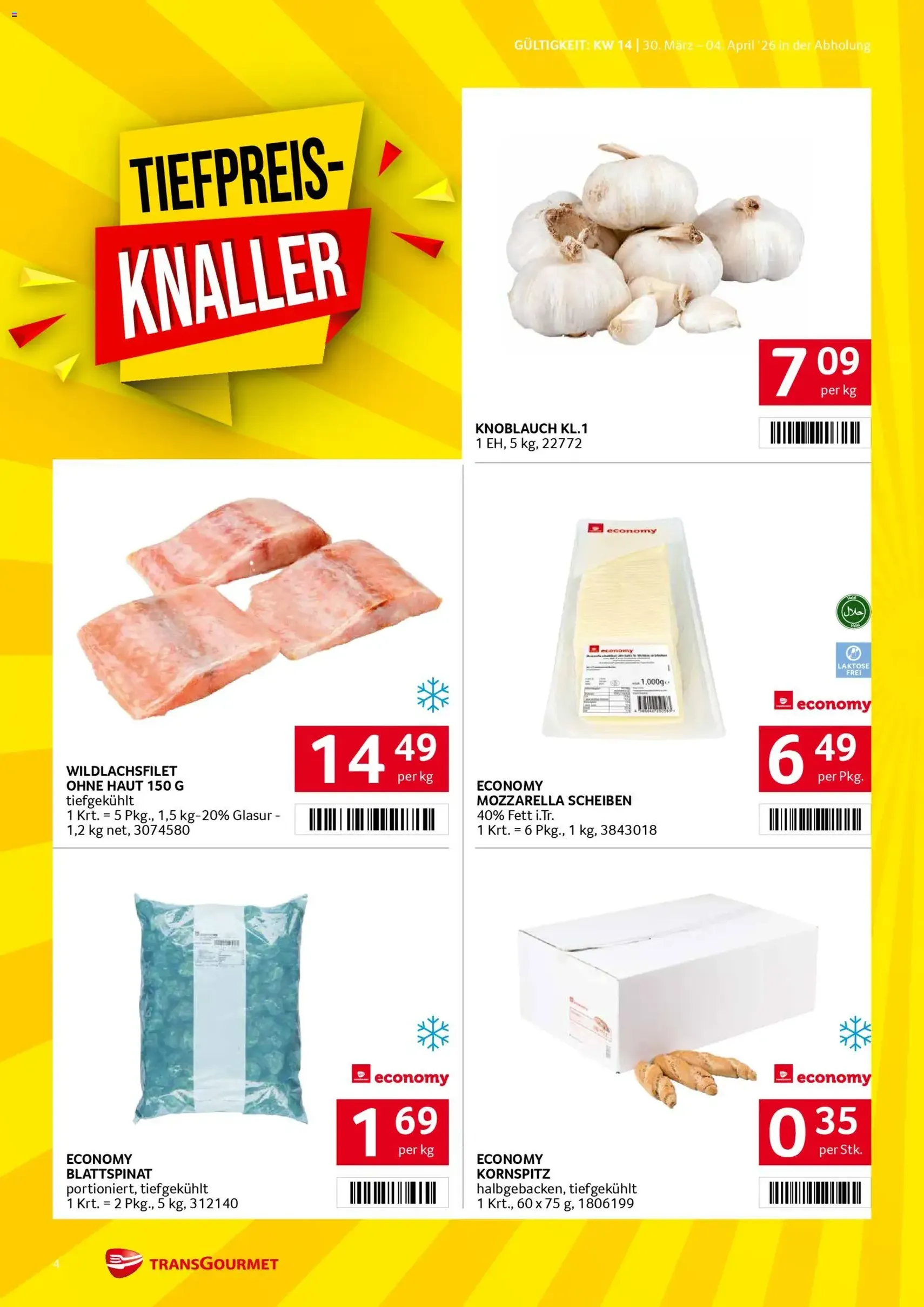 Transgourmet Flugblatt - Gültiger Prospekt ab 30.03.2026, Seite 4 von insgesamt 31