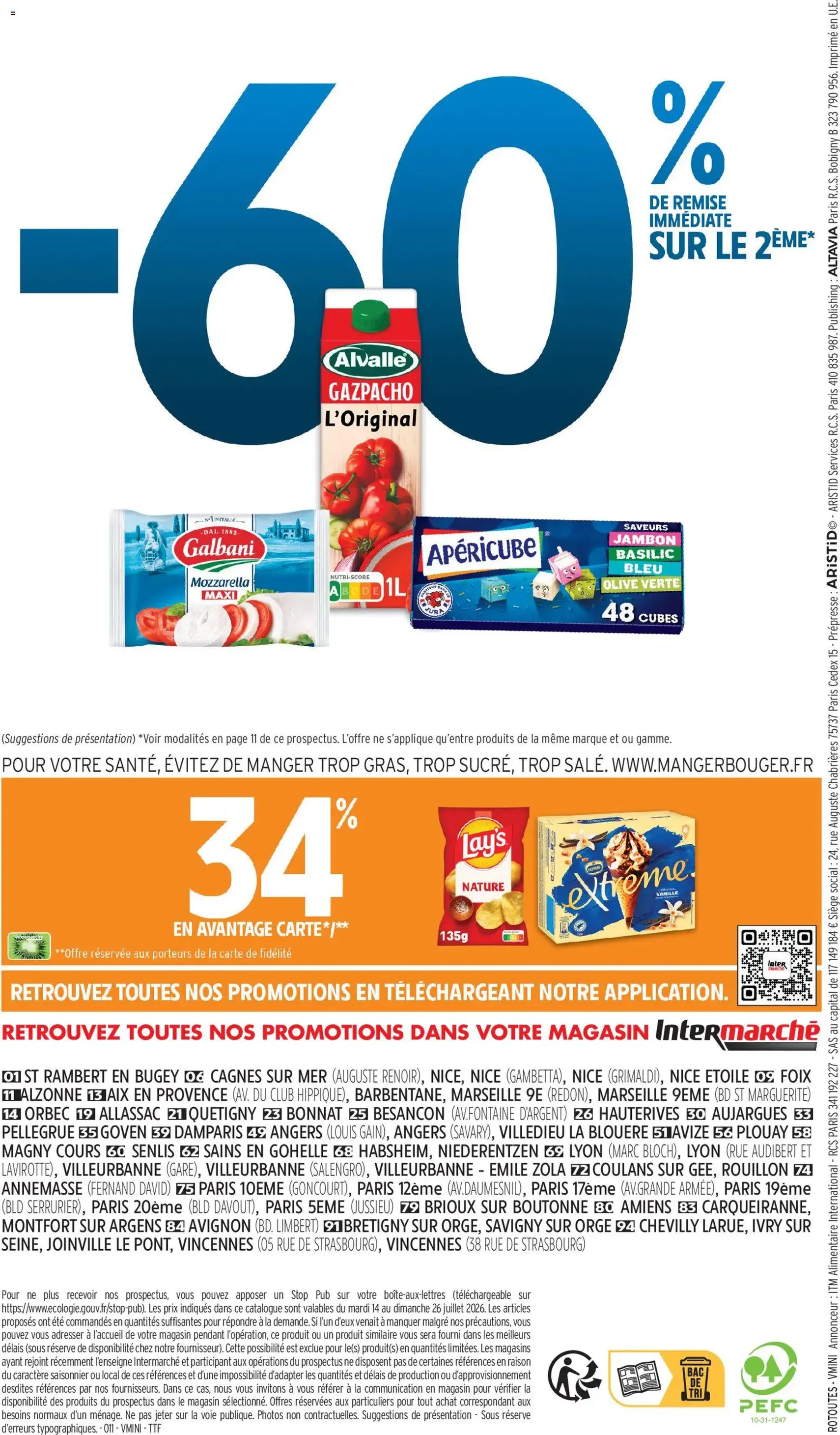 Intermarché catalogue - brochure valable à partir du 14/07/2026, page 12 sur 12