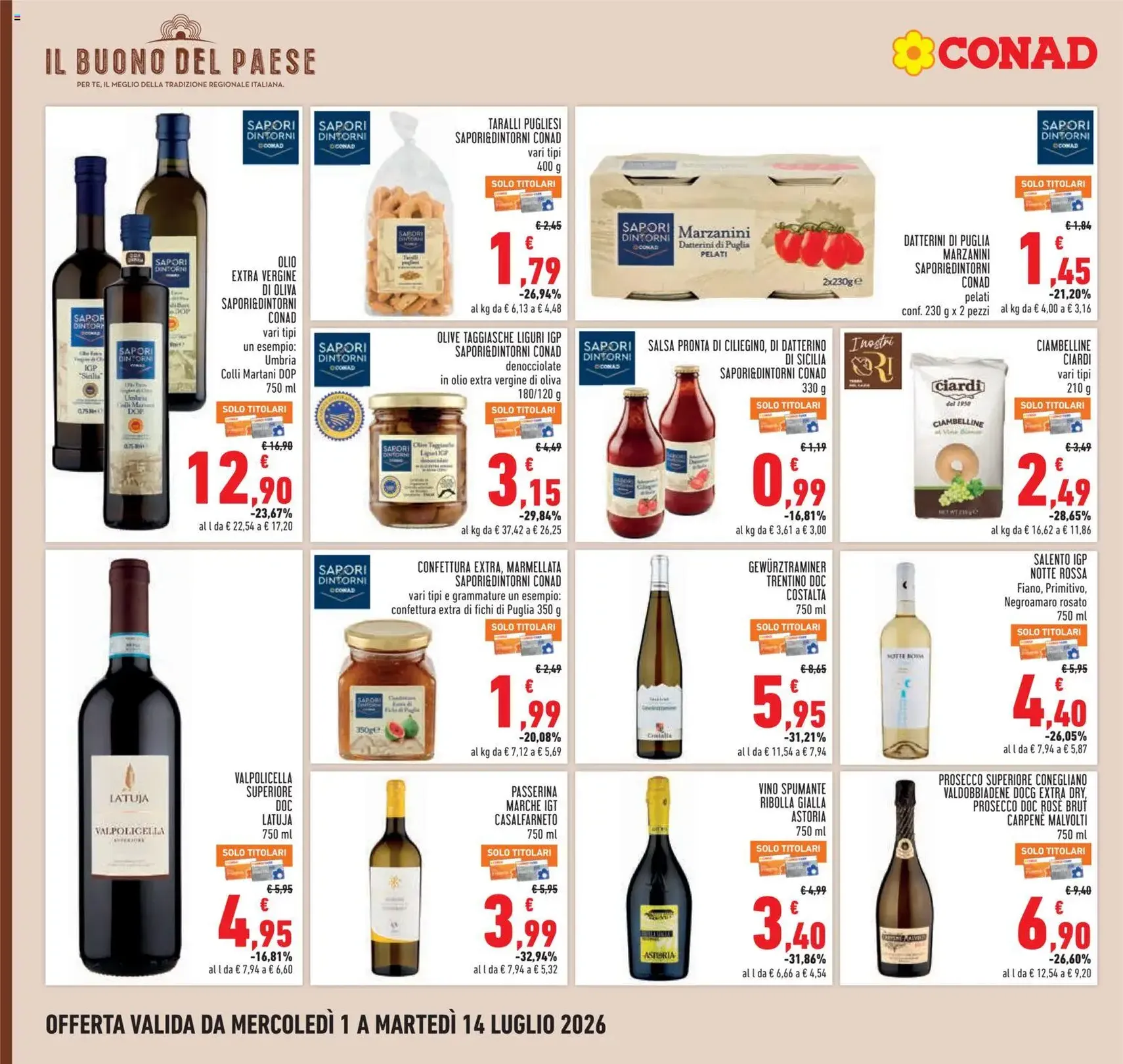 Conad volantino - volantino valido dal 01/07/2026 pagina 18 di 24