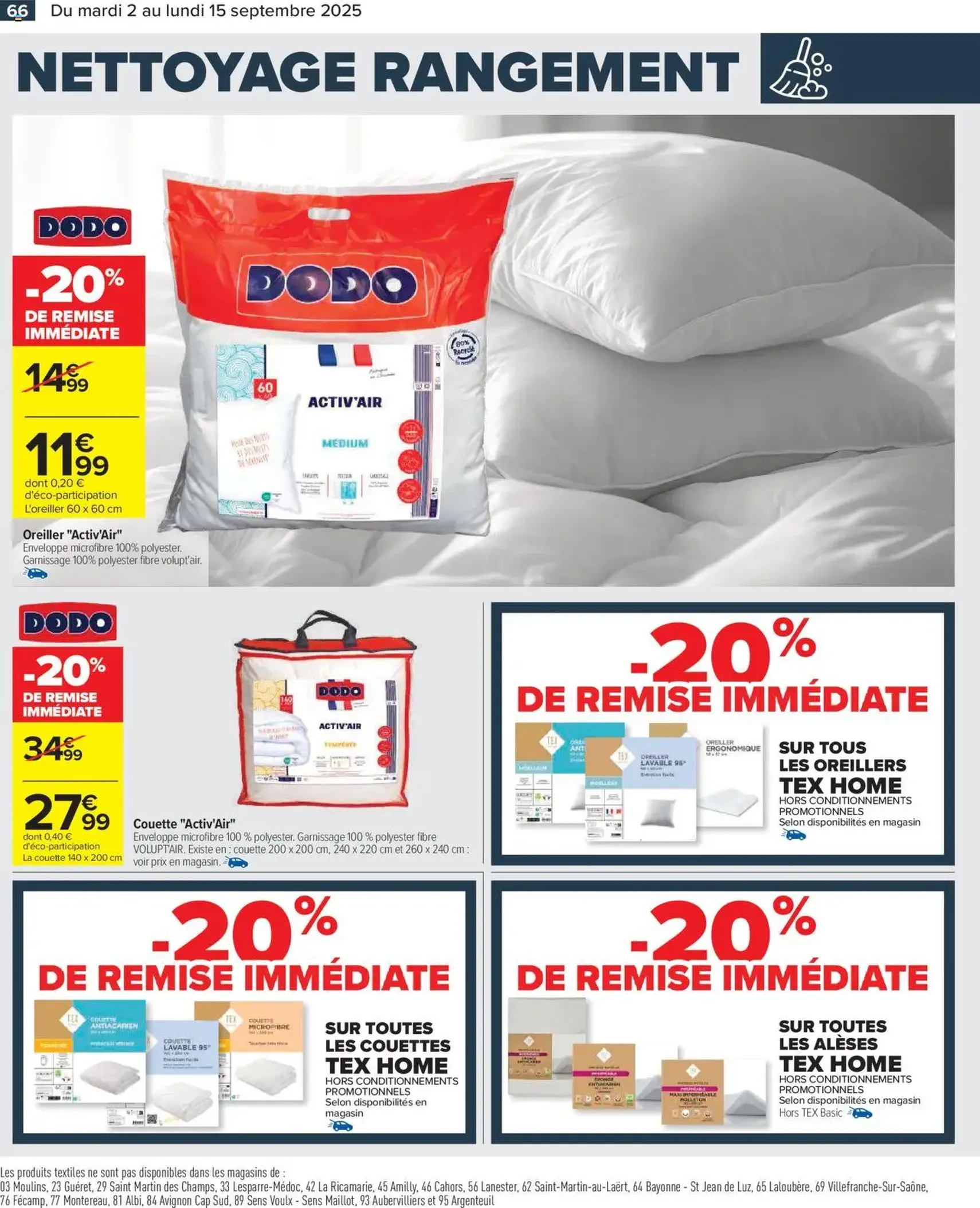 Carrefour catalogue semaine 36 - brochure valable à partir du 02/09/2025, page 68 sur 86 Carrefour catalogue semaine 36 - brochure valable à partir du 02/09/2025, page 68 sur 86