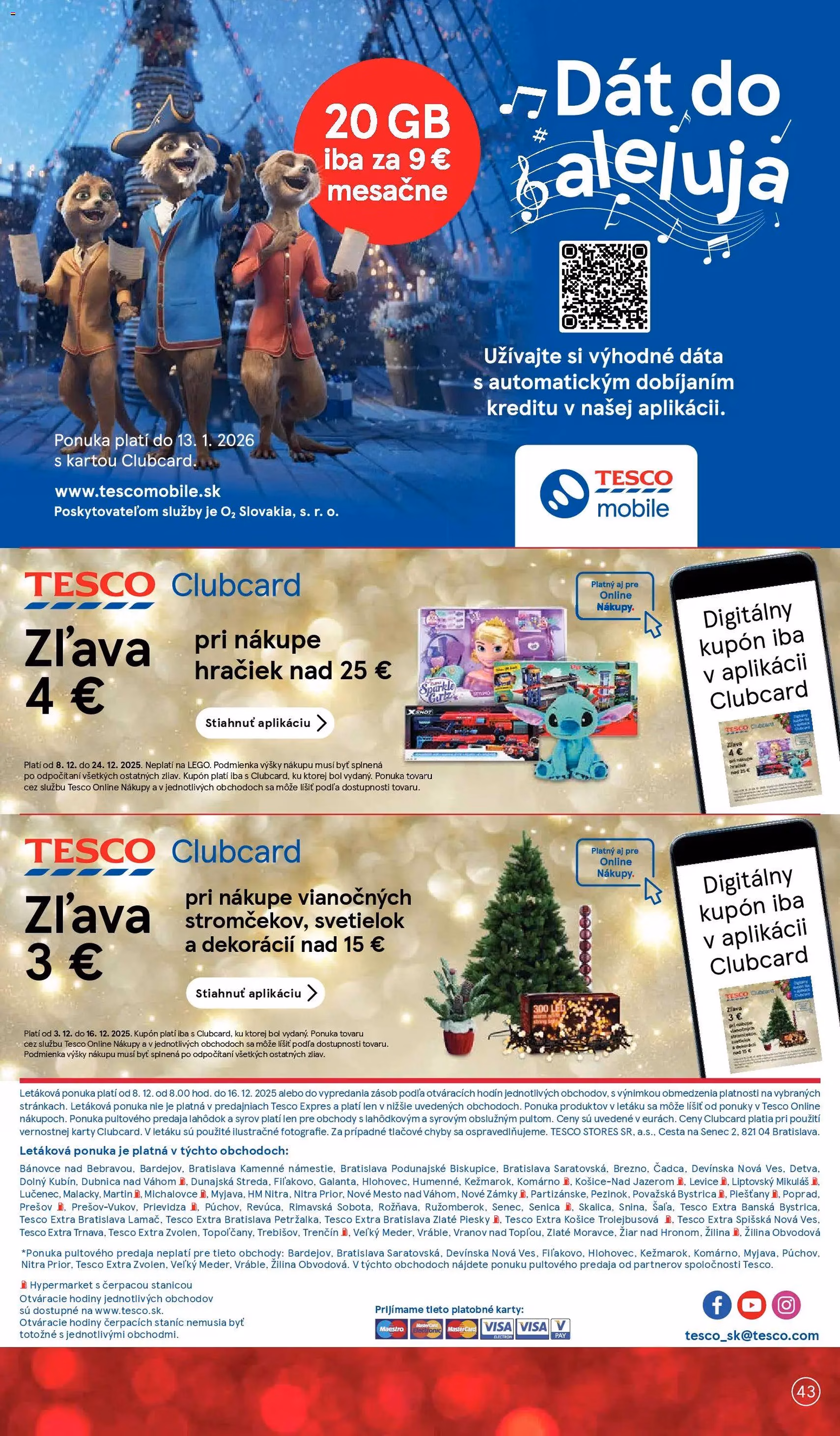 Tesco Hypermarket - leták - platný leták od 08.12.2025 strana 43 z 49
