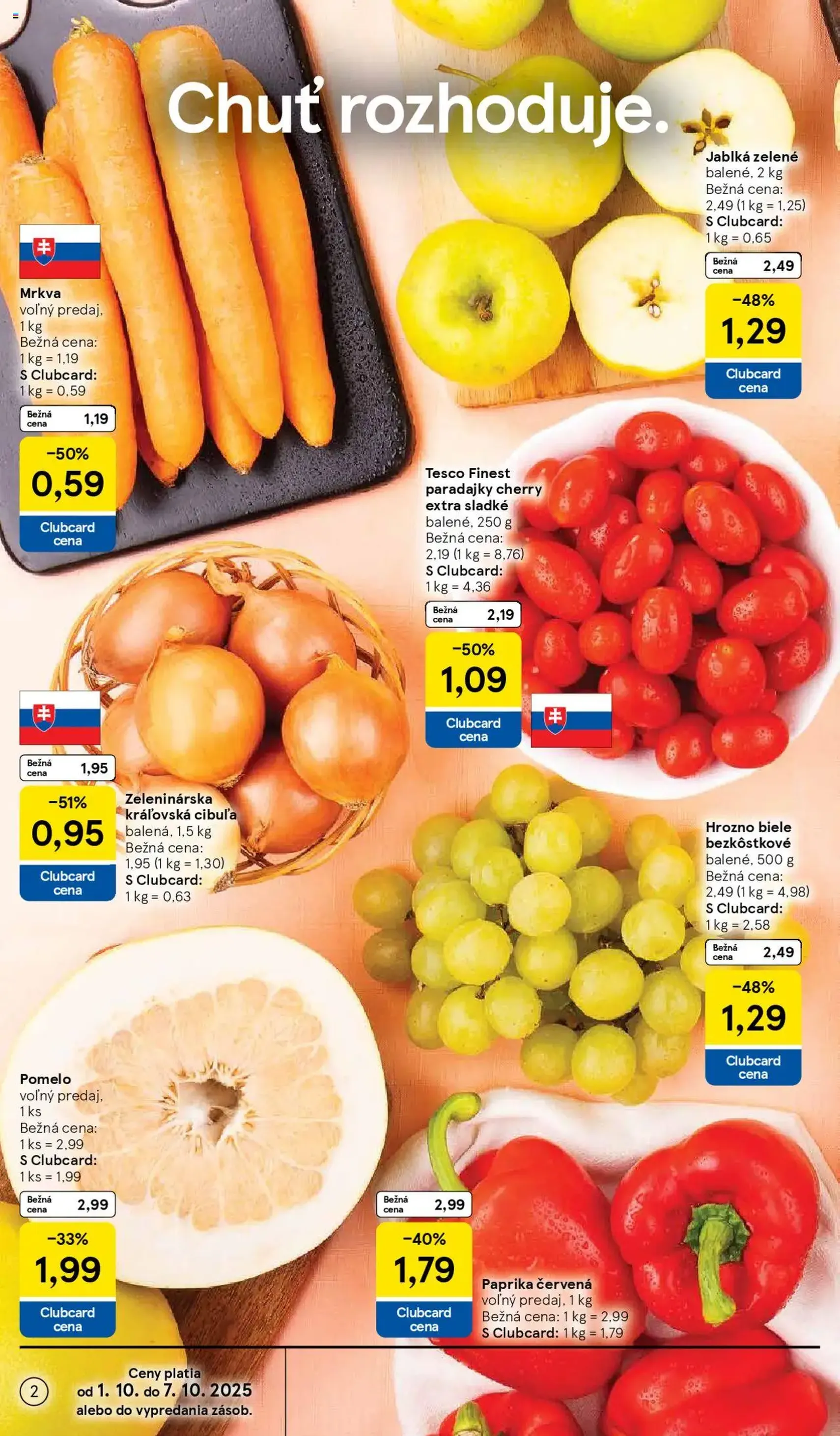 Tesco Hypermarket - leták - platný leták od 01.10.2025 strana 2 z 33