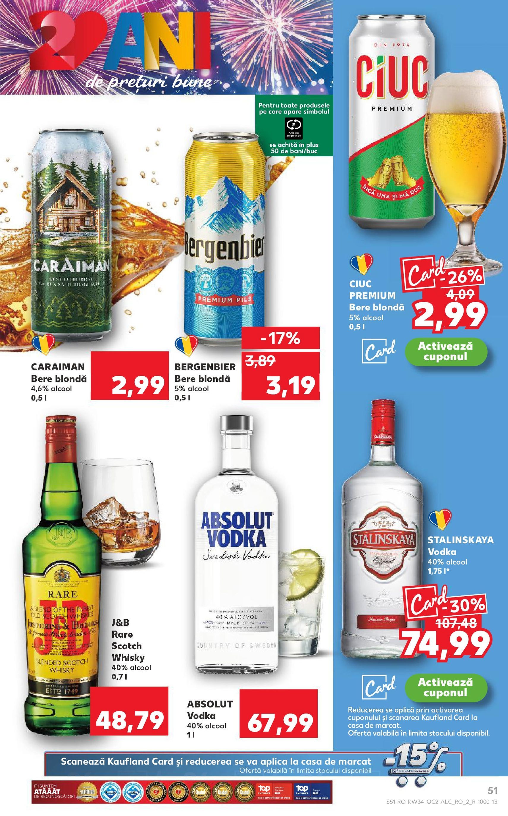 Catalog Kaufland - Bucureşti - cataloage valabile începând cu 20.08.2025 pagina 51 din 66