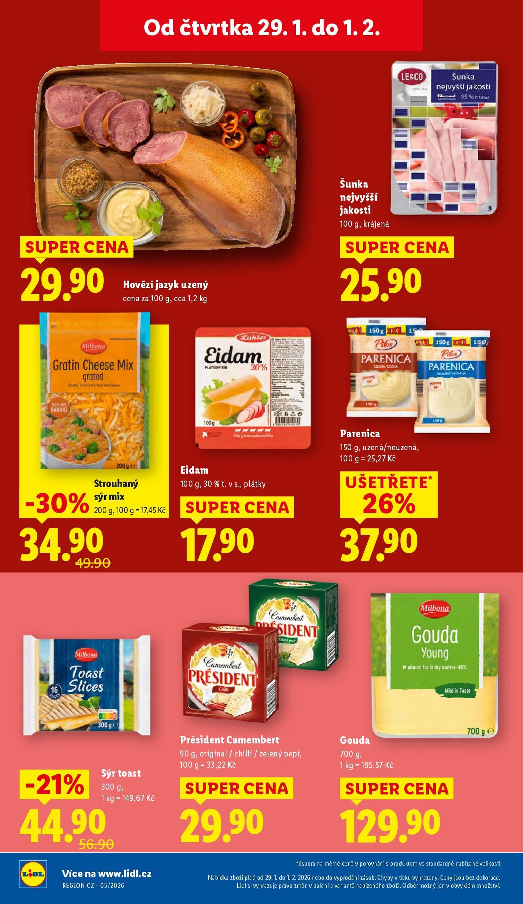 Lidl leták - platný leták od 29.01.2026 strana 14 z 43