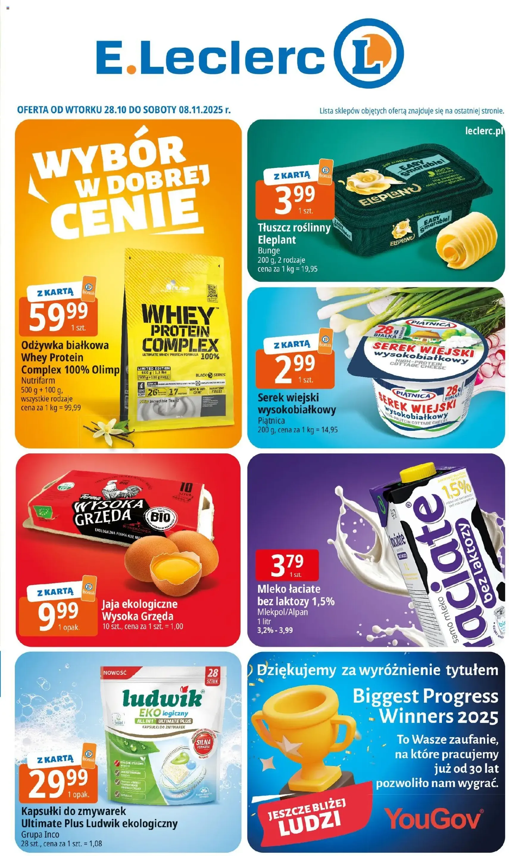 E.Leclerc Gazetka - ważny gazetka od 28.10.2025 strona 1 z 12 E.Leclerc Gazetka - ważny gazetka od 28.10.2025 strona 1 z 12