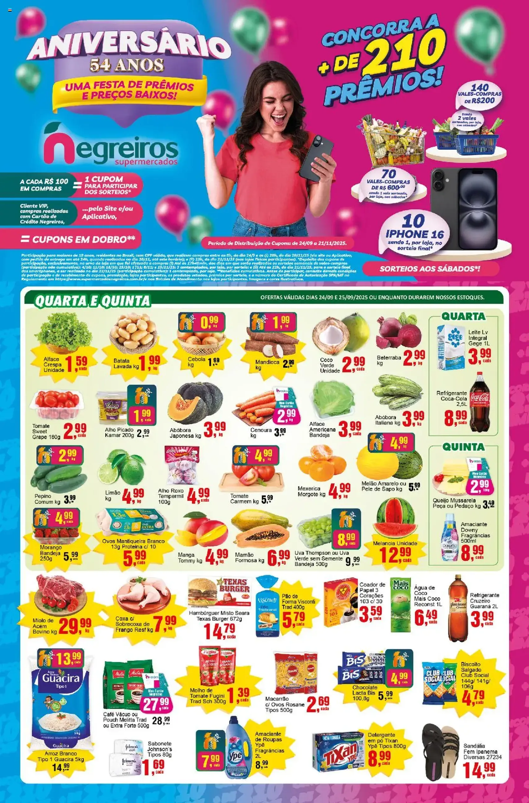 Negreiros - Ofertas da semana - folheto válido a partir de 24/09/2025 página 1 de 4