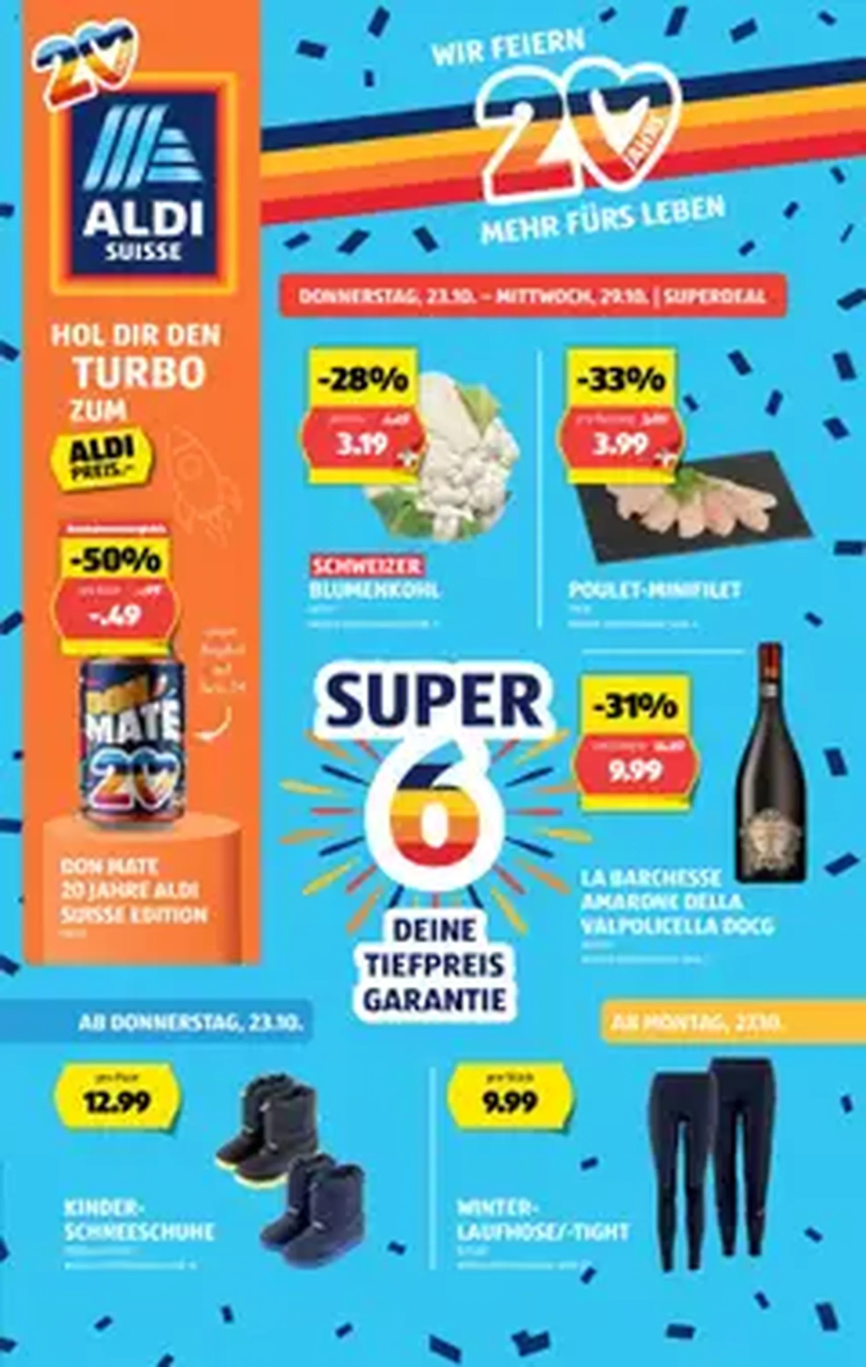 Aldi Aktionen - Gültiger Prospekt ab 23.10.2025, Seite 1 von insgesamt 1