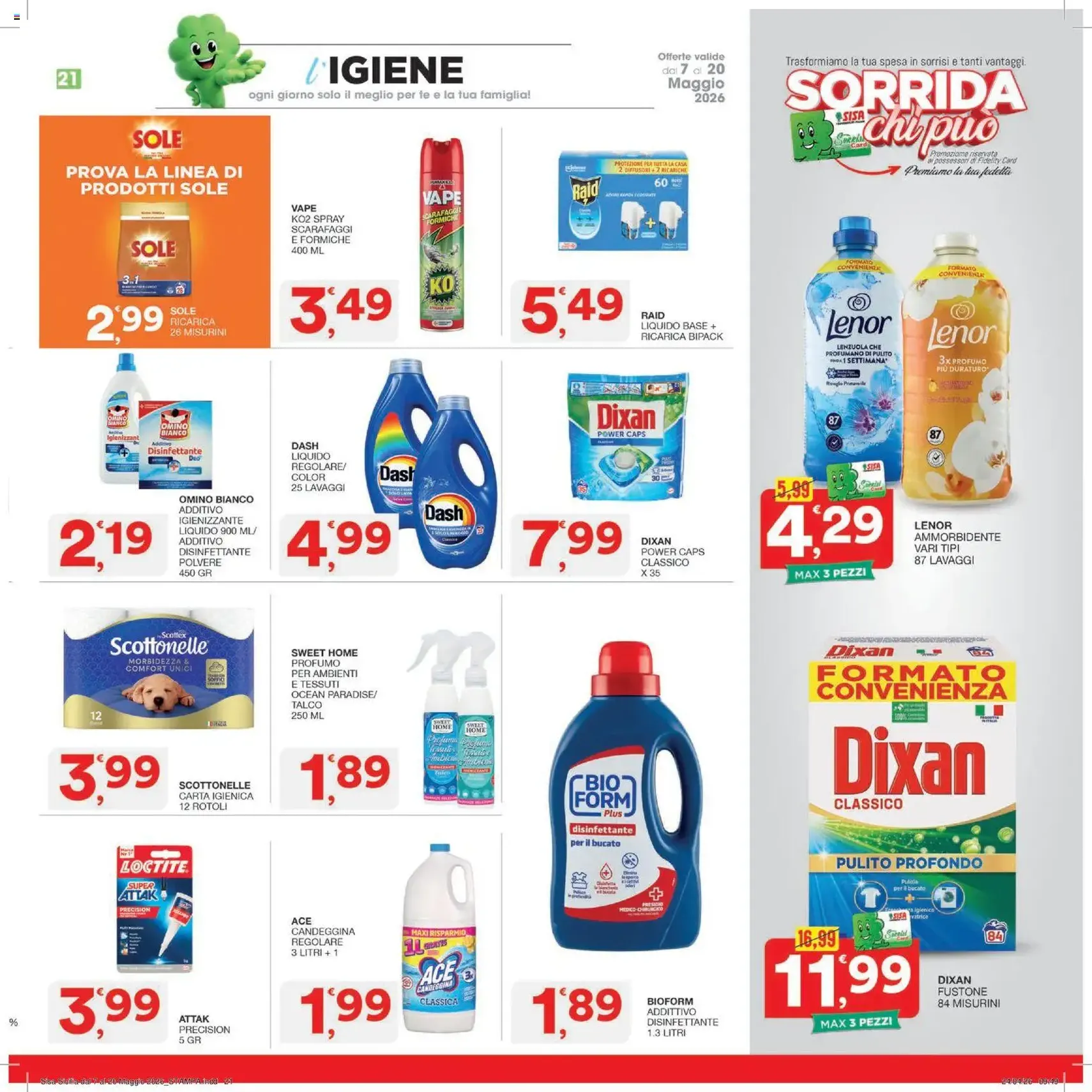 SISA volantino - volantino valido dal 07/05/2026 pagina 21 di 24