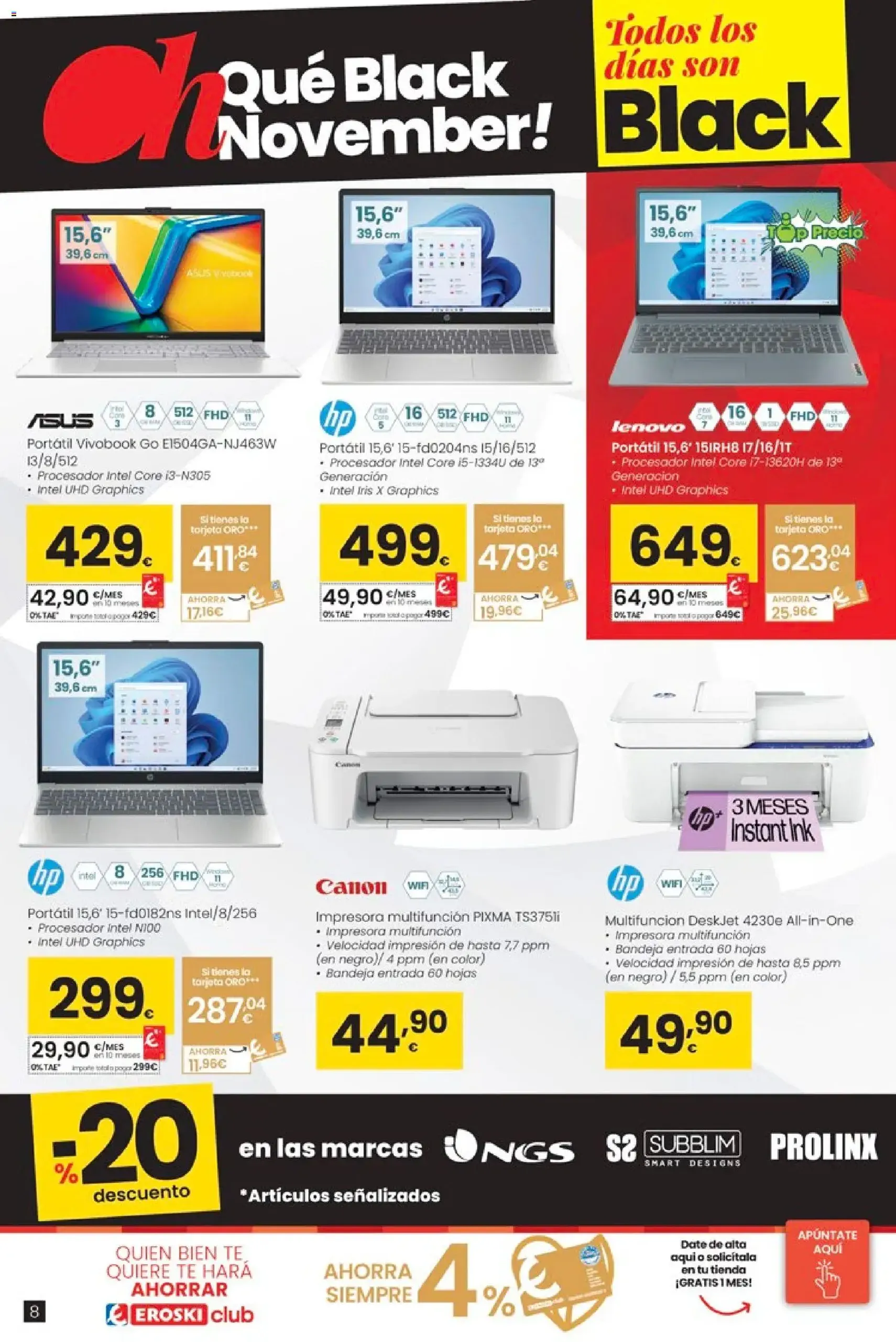 Eroski - Black Friday - folleto válido desde 20/11/2025 página 8 de 27