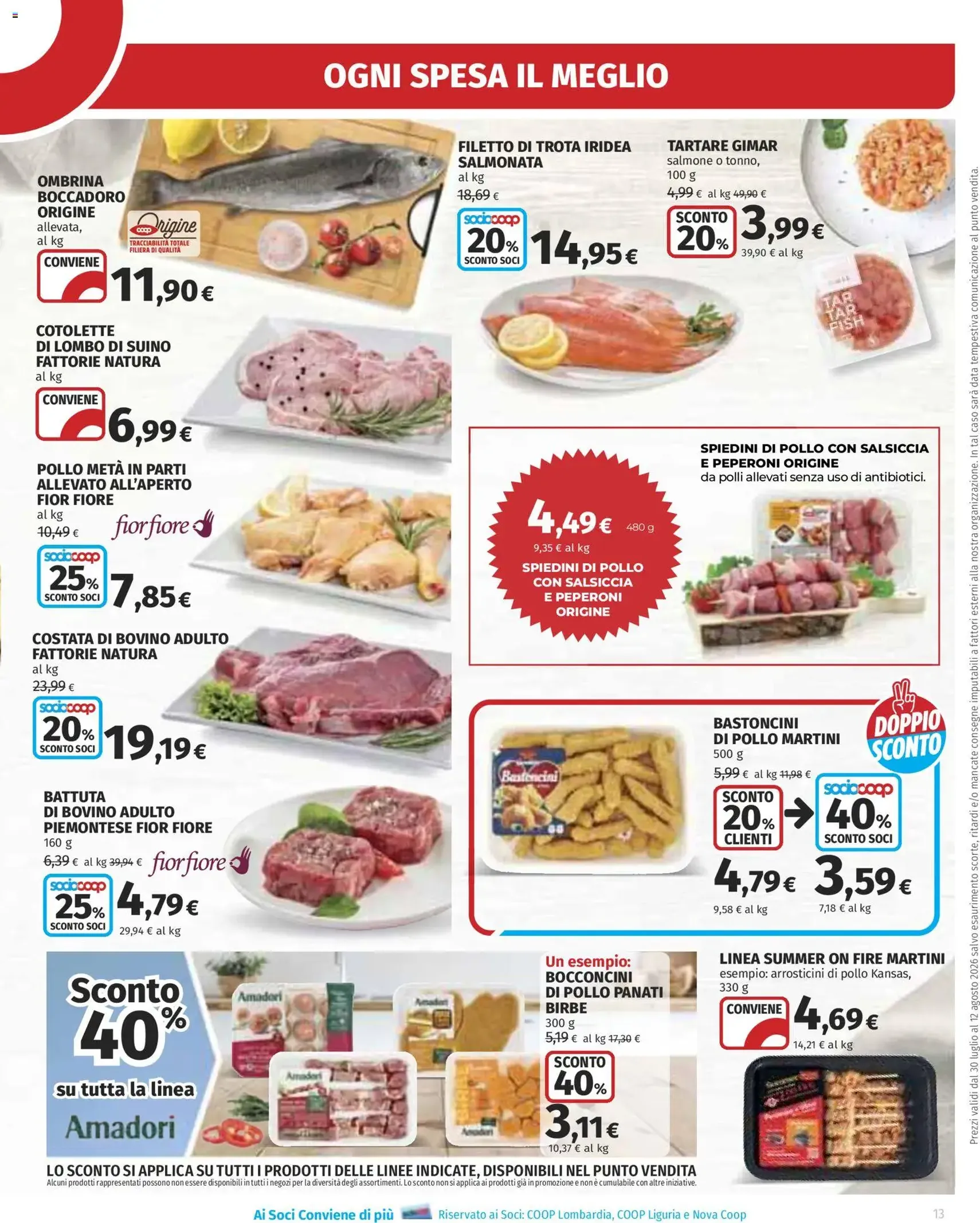 Ipercoop volantino - volantino valido dal 30/07/2026 pagina 13 di 40