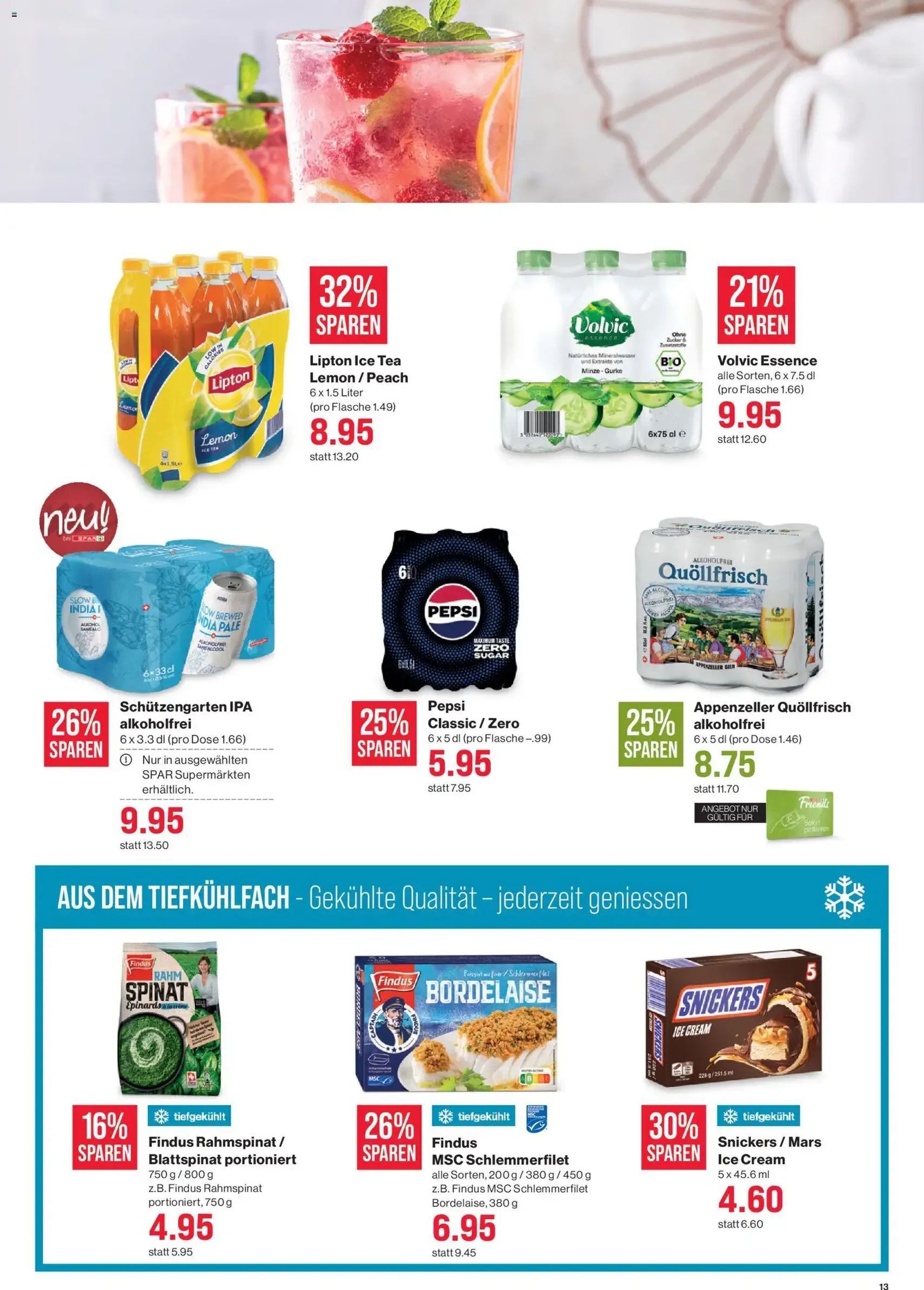 SPAR aktionen - Gültiger Prospekt ab 23.04.2026, Seite 13 von insgesamt 20