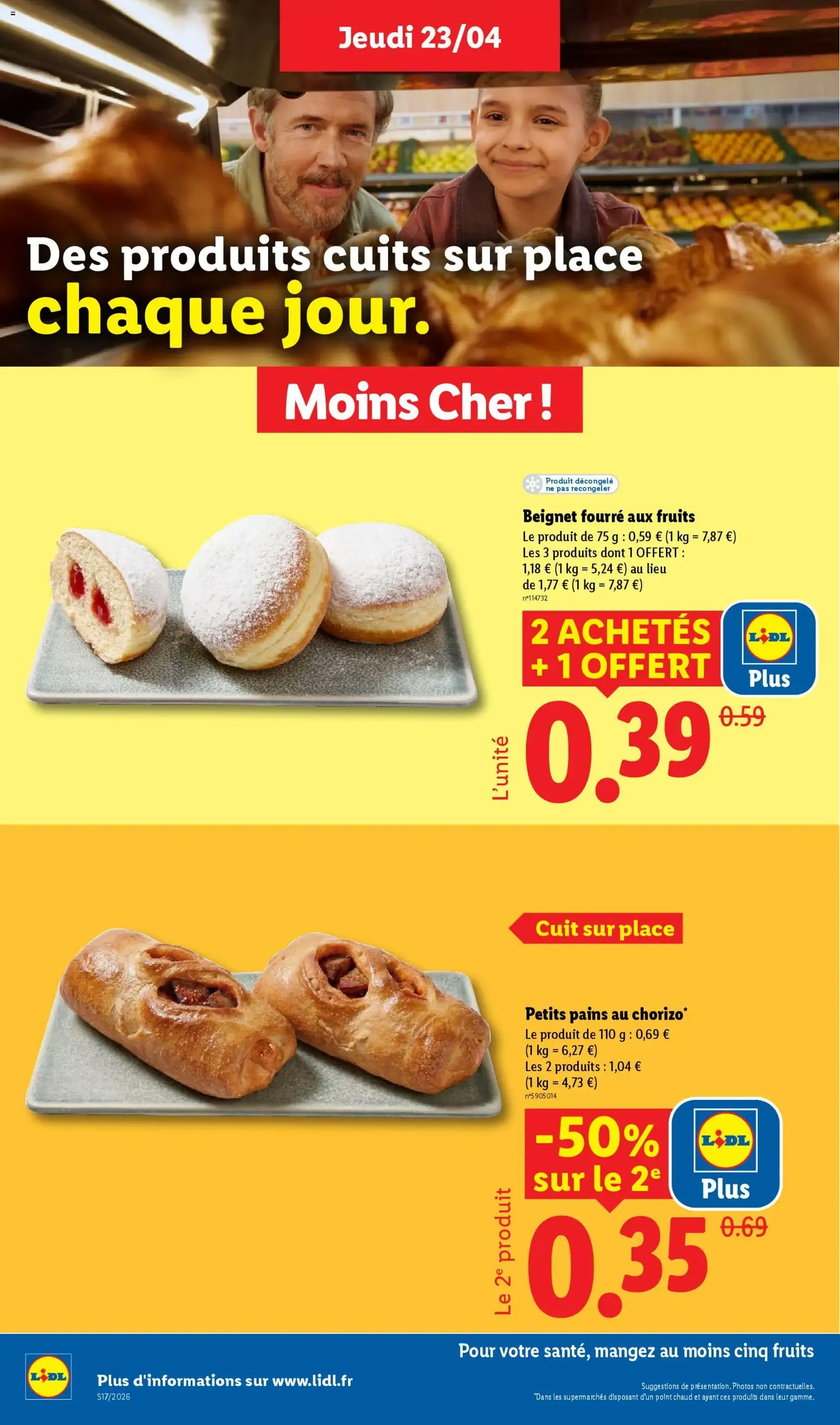 LIDL catalogue - brochure valable à partir du 23/04/2026, page 8 sur 70