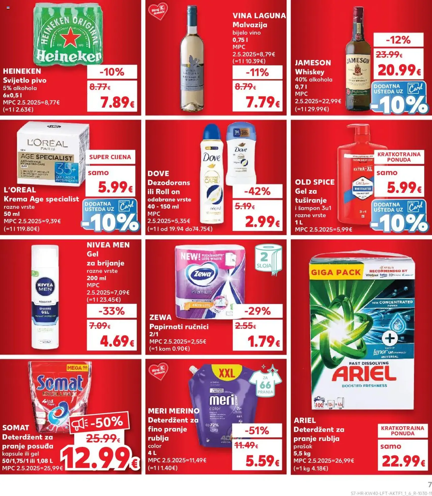 Kaufland HR - Osijek - 2025.10.01. érvényes szórólap 7 oldal 32 oldalból Kaufland HR - Osijek - 2025.10.01. érvényes szórólap 7 oldal 32 oldalból