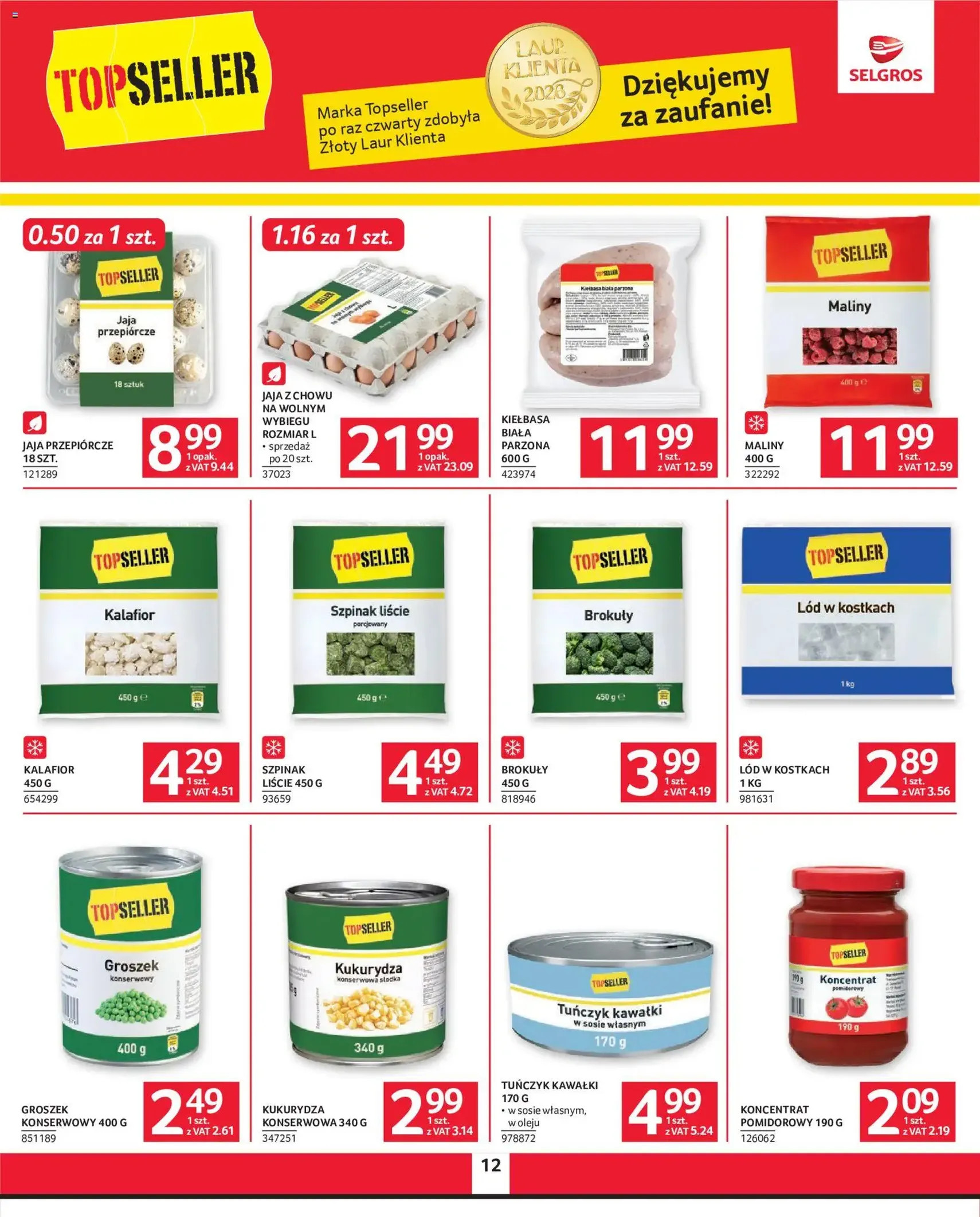 Selgros cash&carry gazetka - ważny gazetka od 30.07.2026 strona 12 z 26
